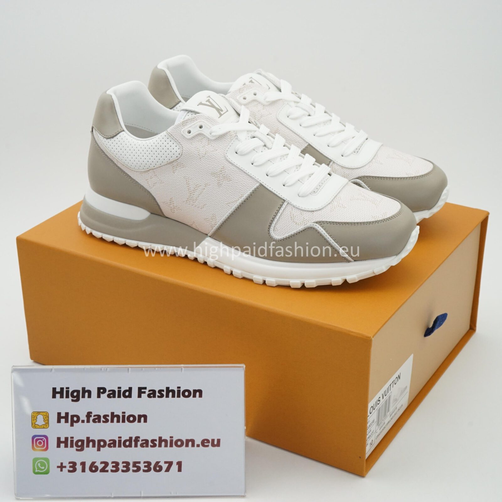 LV Run Away Sneaker Apricot