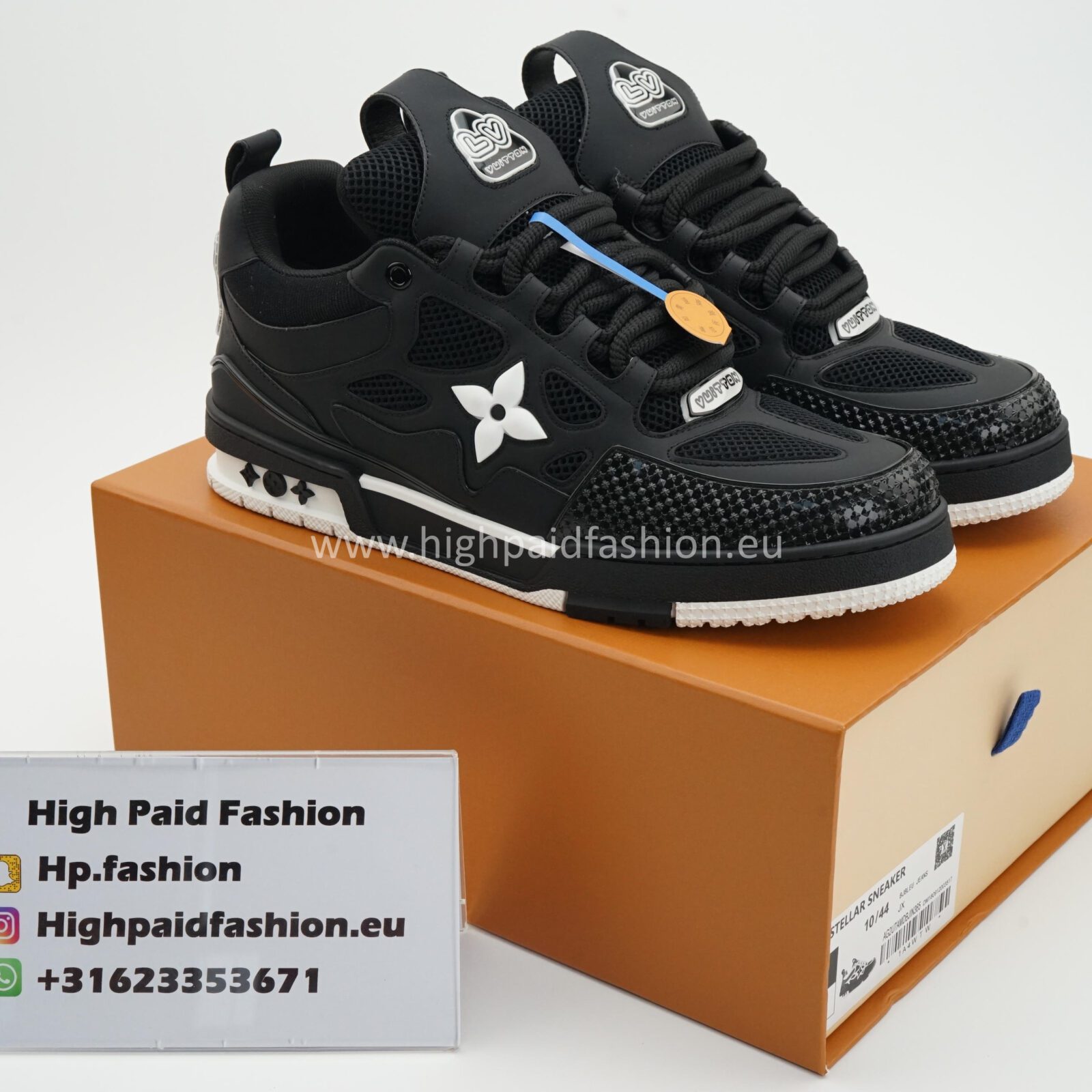 LV Skate Sneaker Black
