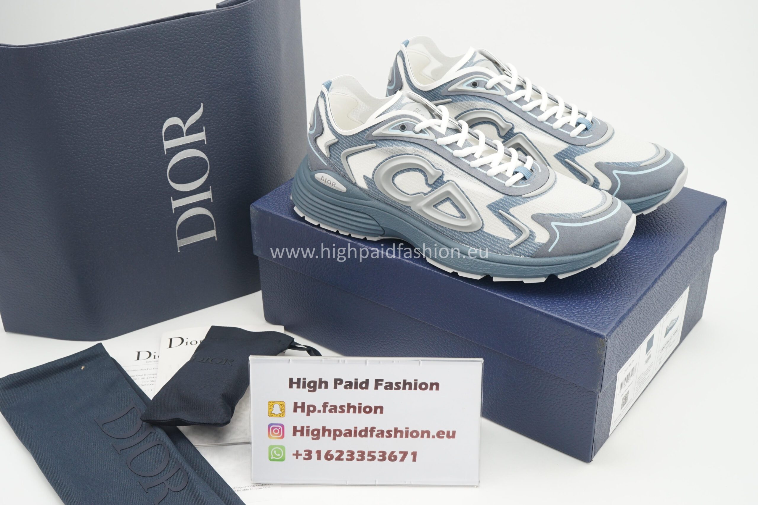 Dior B30 Countdown Grey/Blue - Afbeelding 2