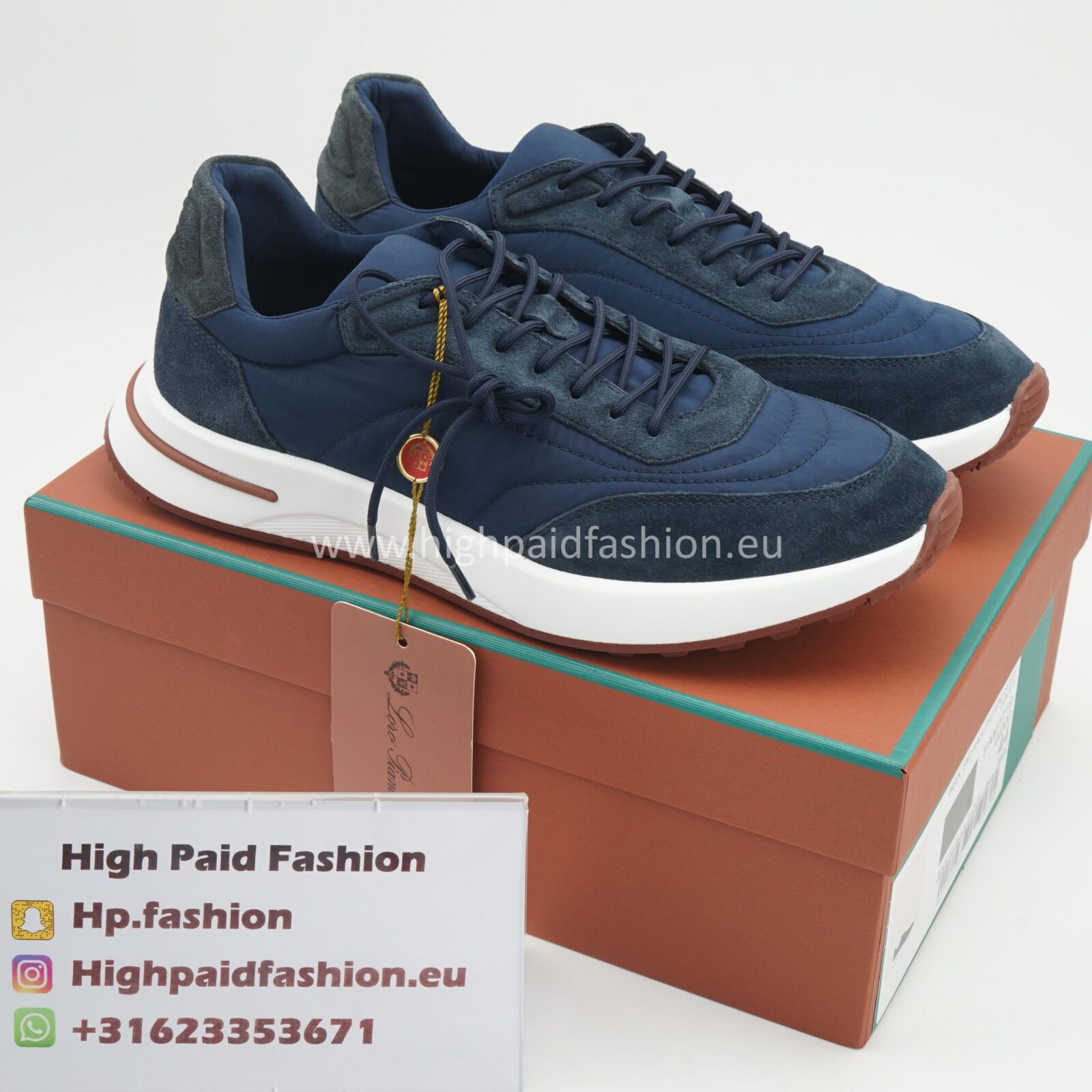 Loro Piana Weekend Walk Blue