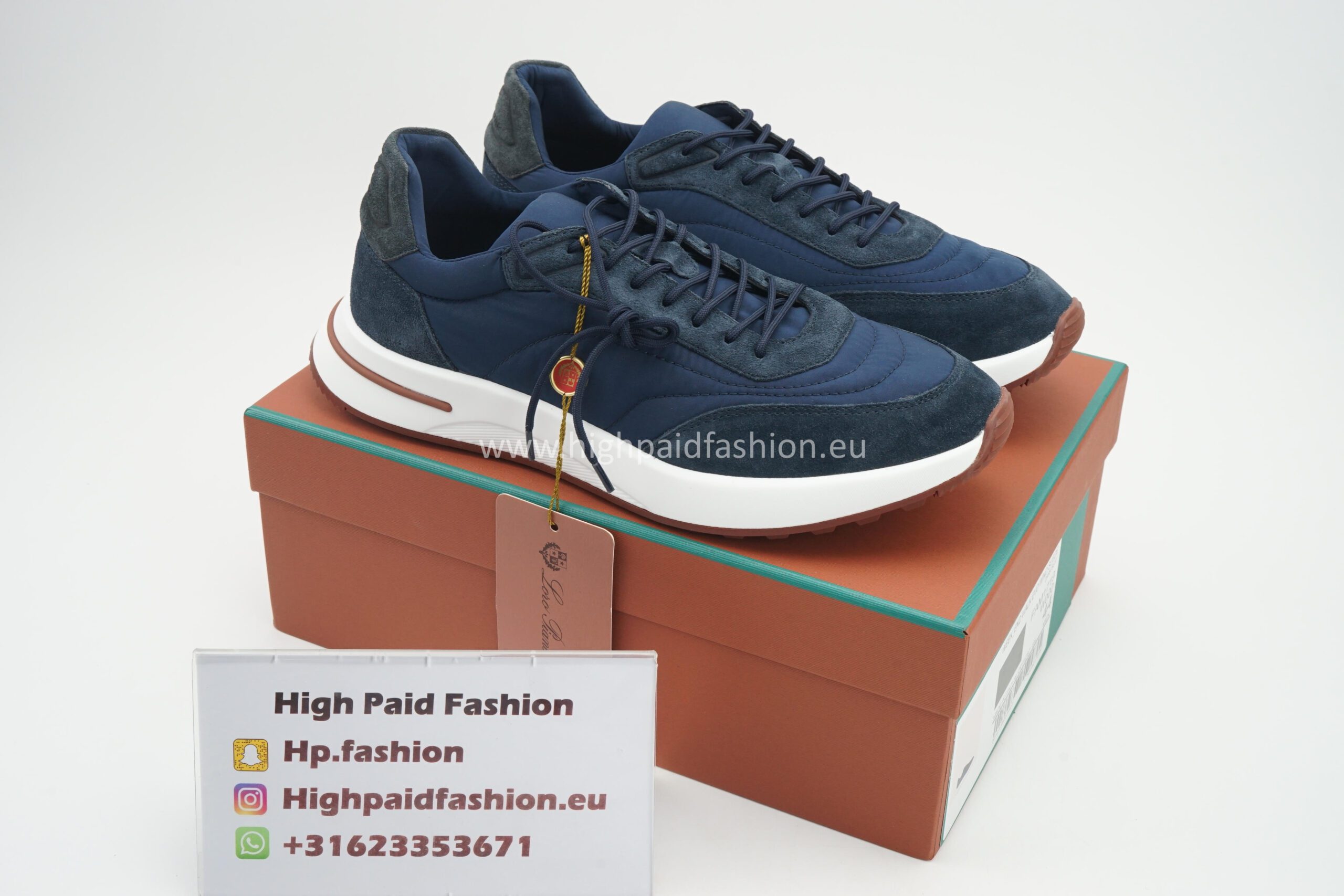 Loro Piana Week End Walk Blue