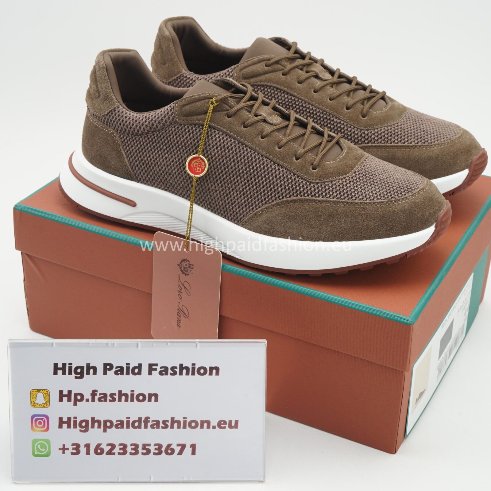Loro Piana Week End Walk Bron Fabric