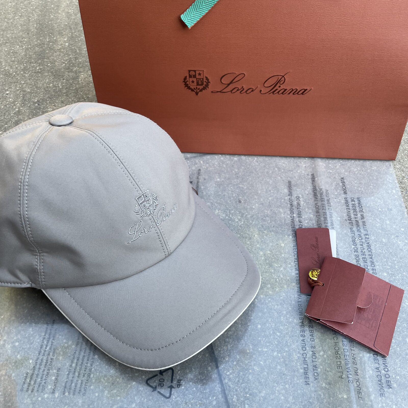 Loro Piana Cap Grey