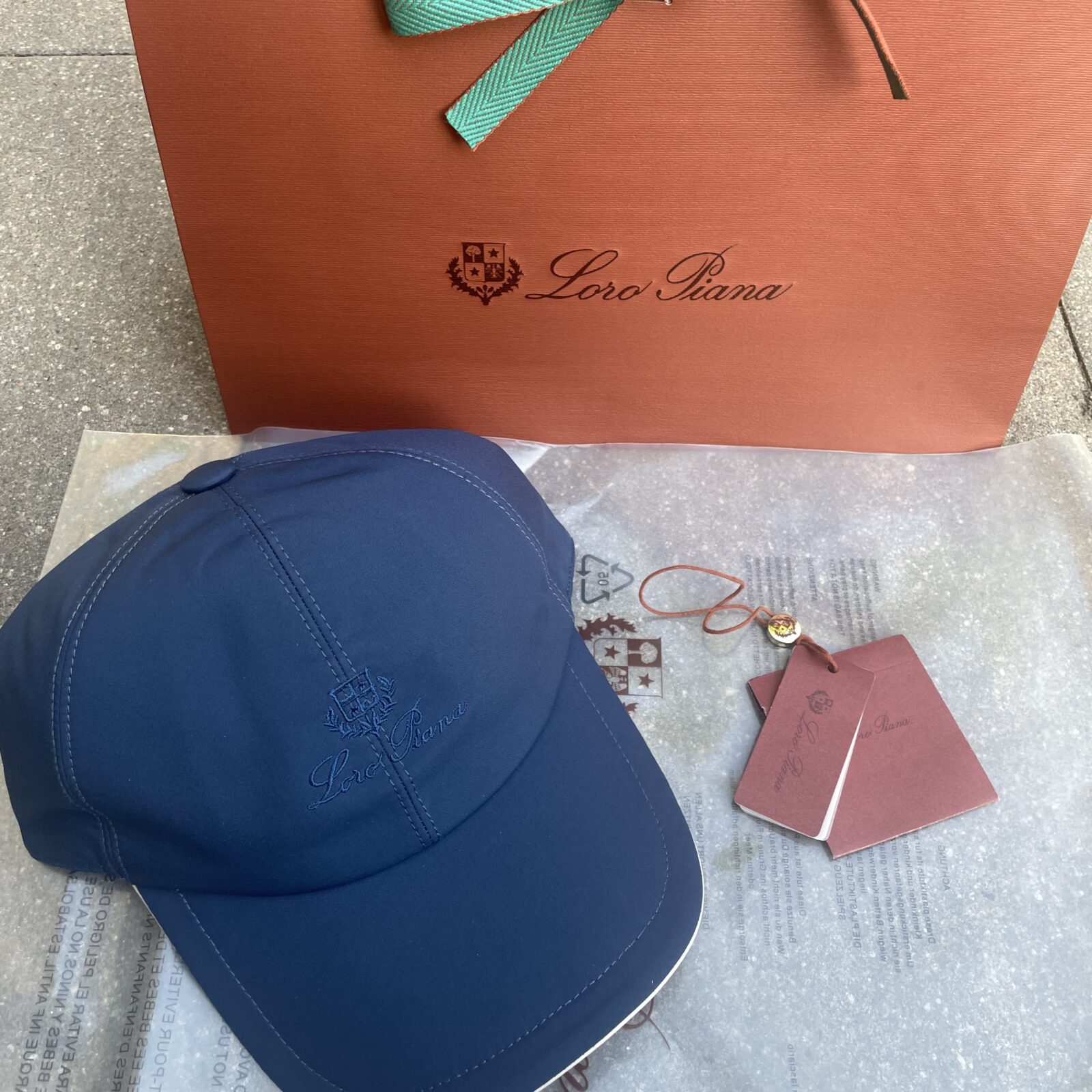 Loro Piana Cap Dark Blue