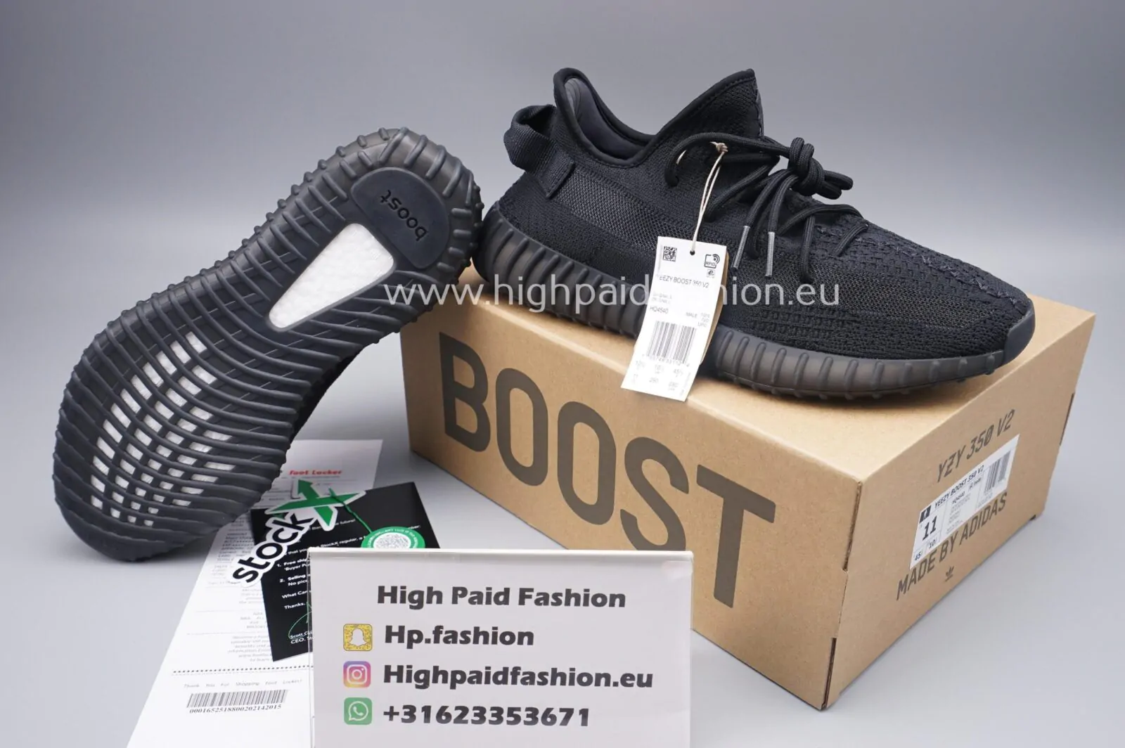 Yeezy Boost 350 V2 Onyx - Afbeelding 3