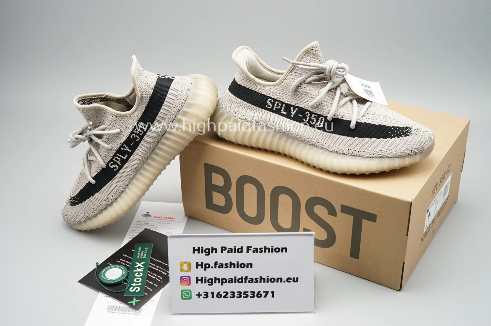 Yeezy Boost 350 V2 Slate - Afbeelding 2