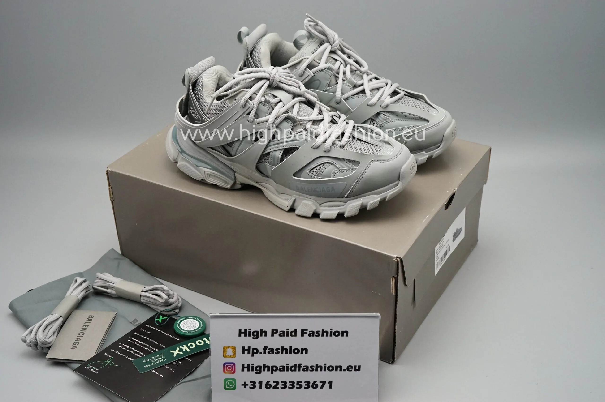 Balenciaga Track Runners Grey