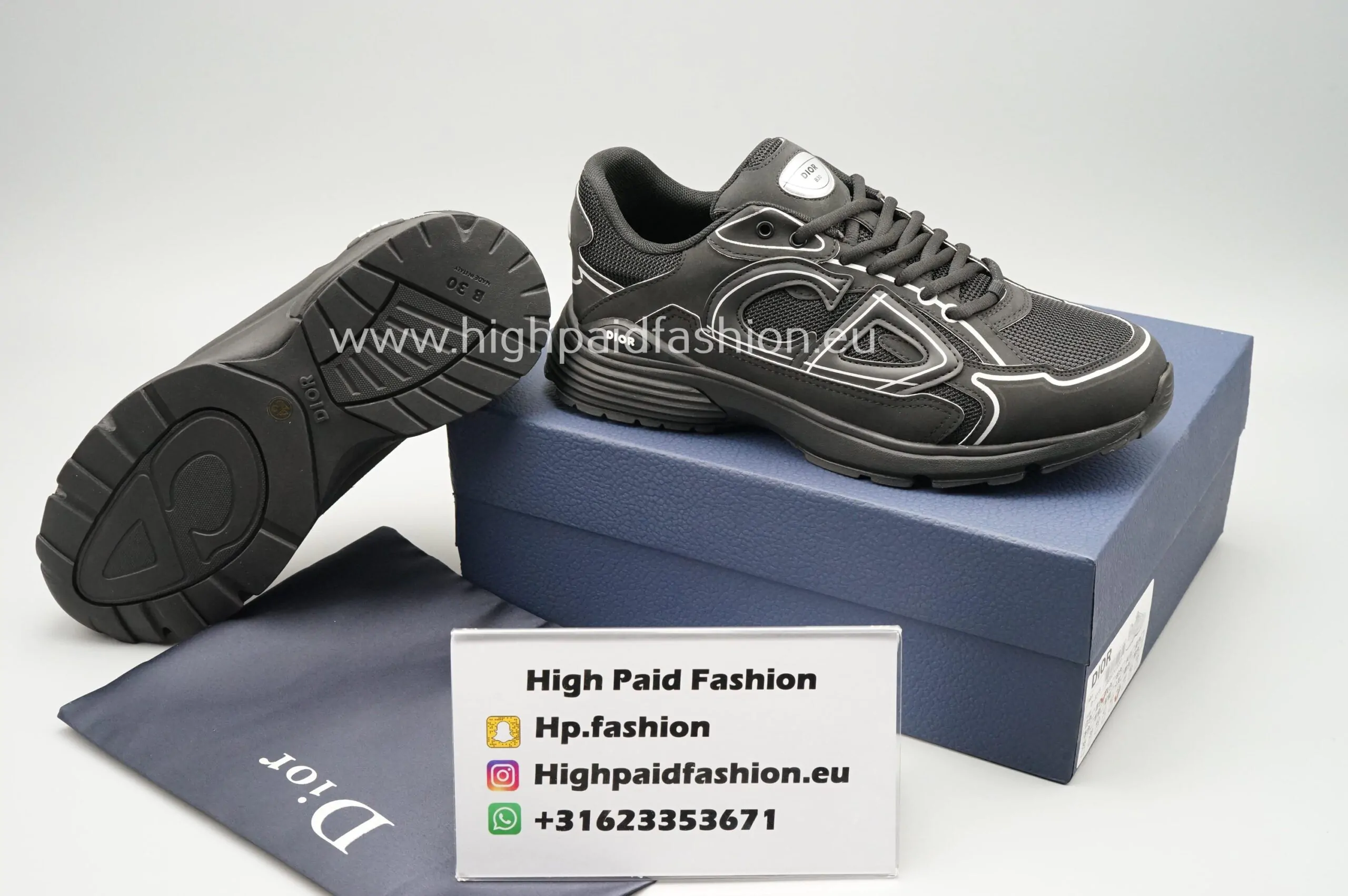 Dior B30 Black - Afbeelding 3