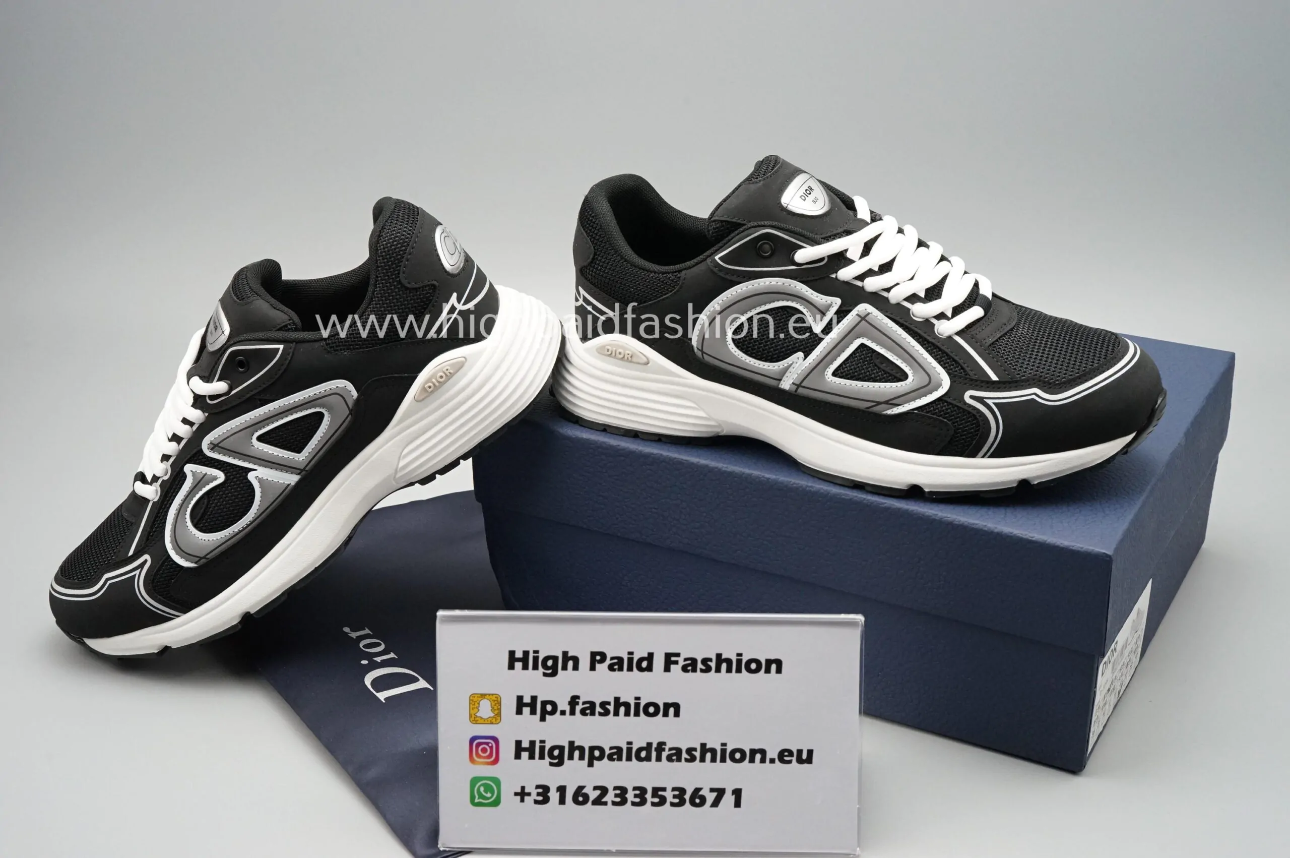 Dior B30 Black/White - Afbeelding 2