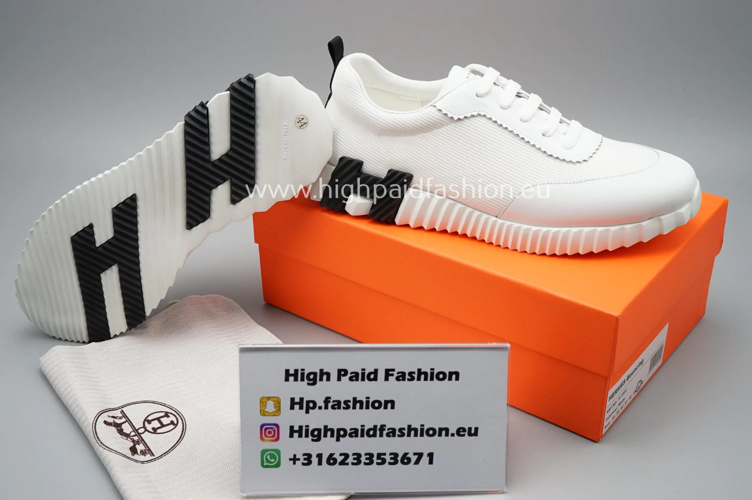 Hermes Bouncing White Black - Bild 3