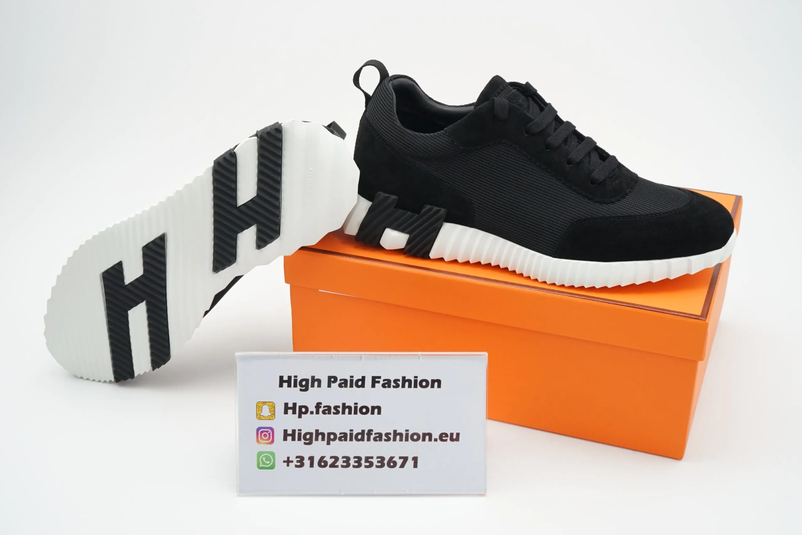 Hermes Bouncing Black White - Afbeelding 4