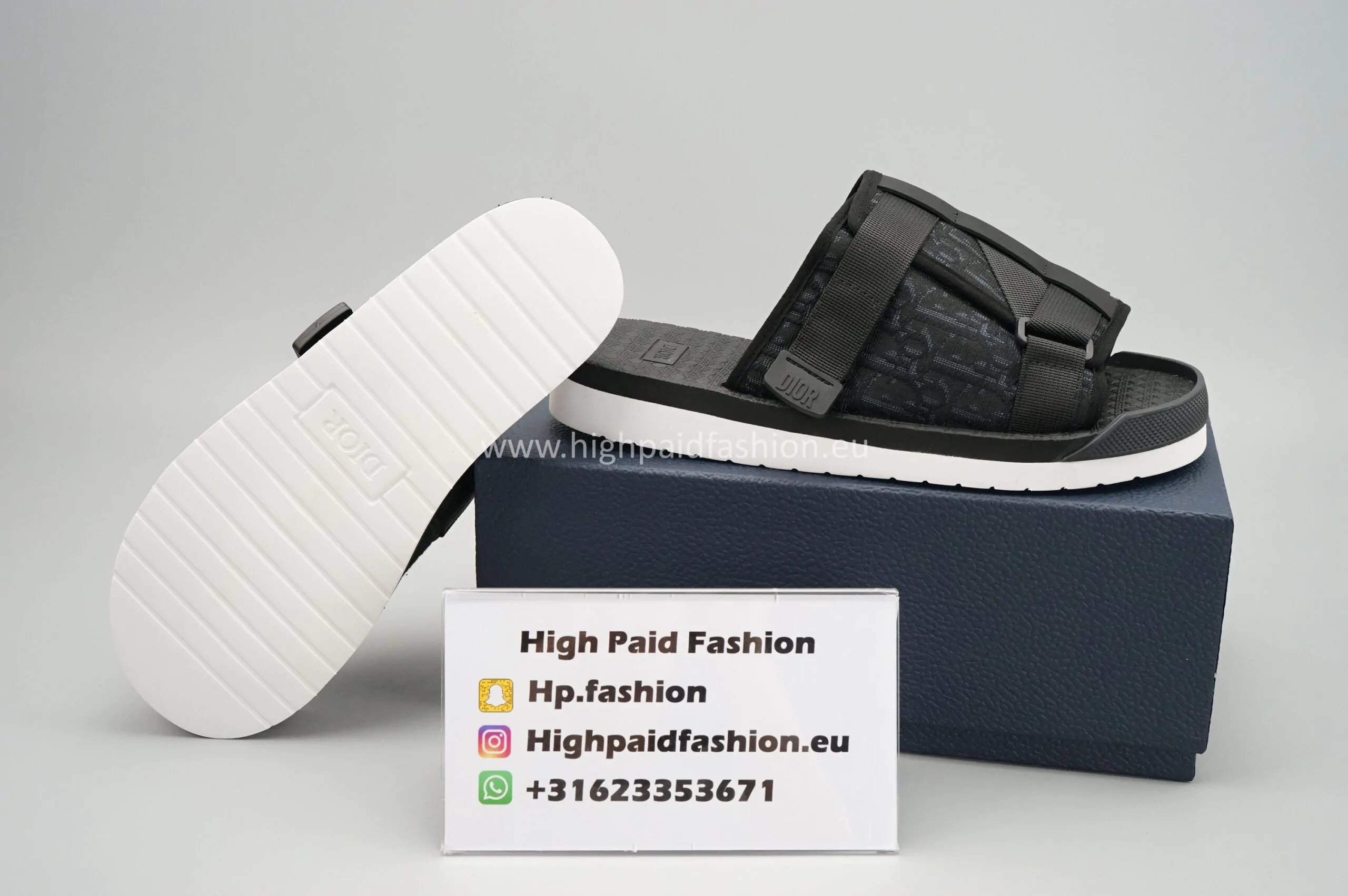 Dior Alpha Sandels Black - Afbeelding 4