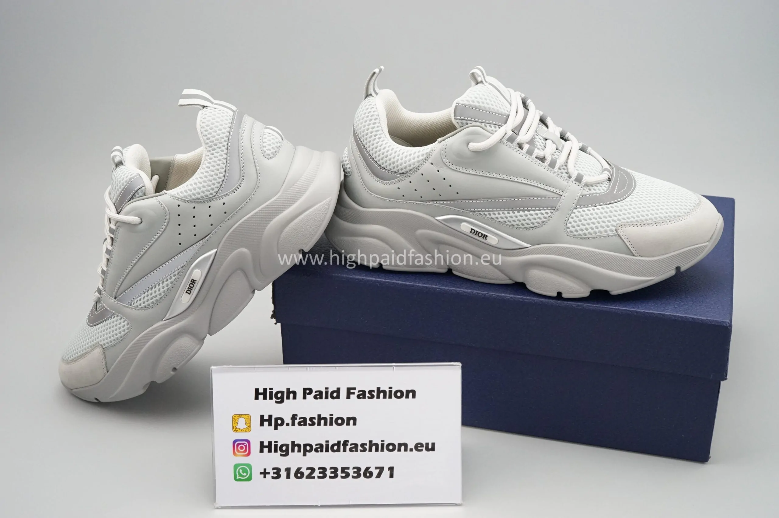 Dior B22 Grey Best Quality - Afbeelding 2