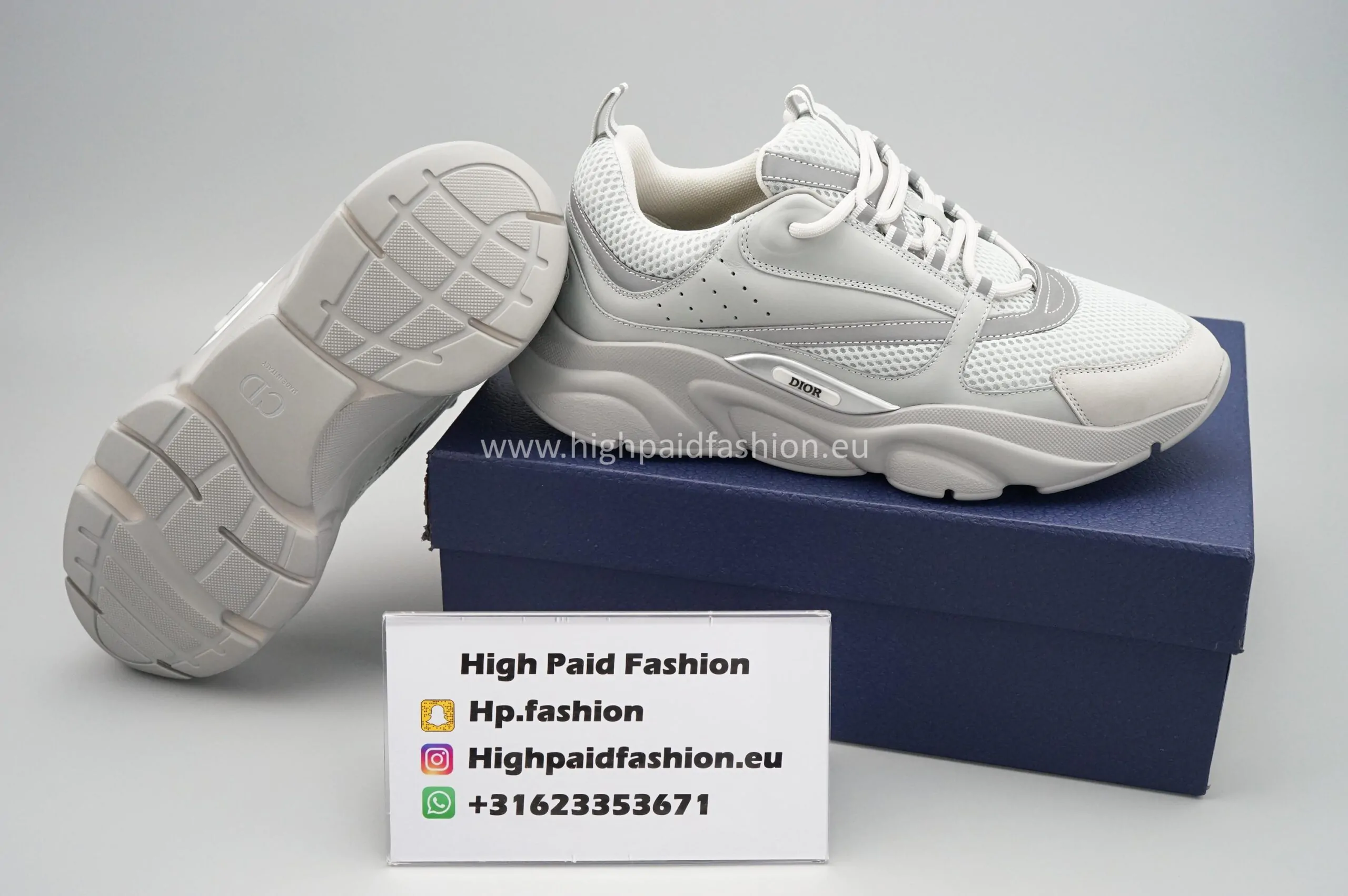 Dior B22 Grey Best Quality - Afbeelding 3