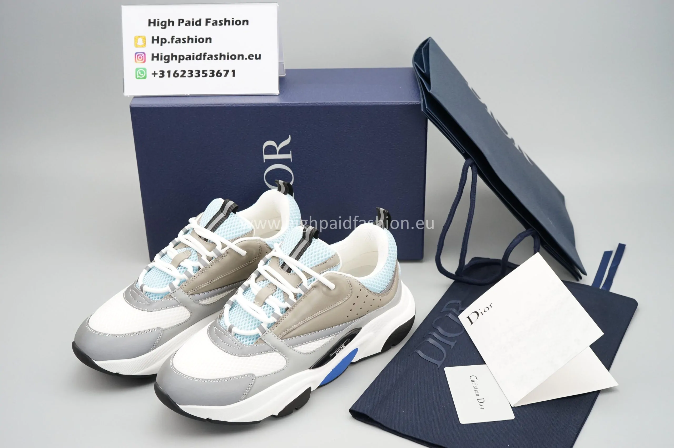 Dior B22 Baby Blue Best Quality - Afbeelding 4