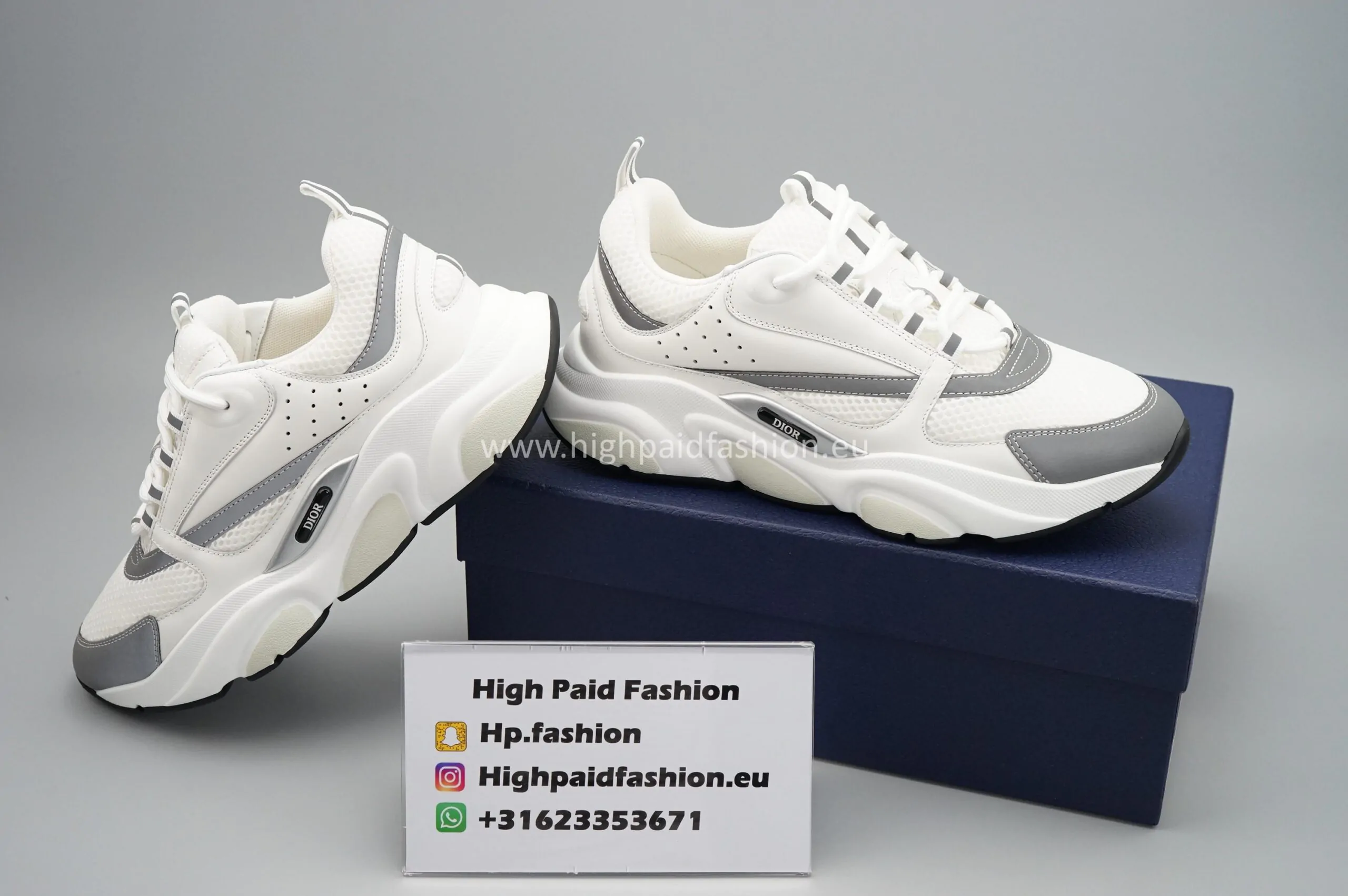 Dior B22 White Best Quality - Afbeelding 2