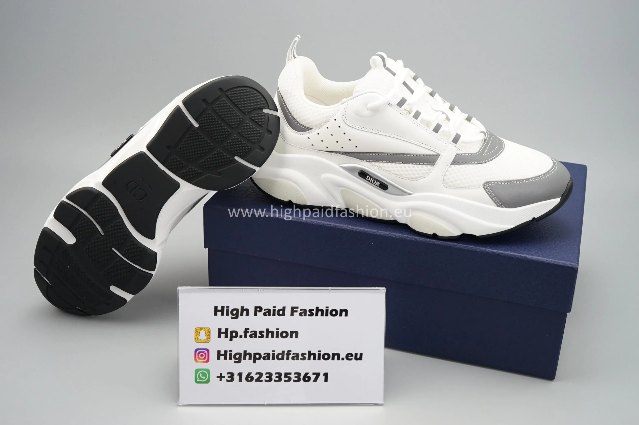 Dior B22 White Best Quality - Afbeelding 3