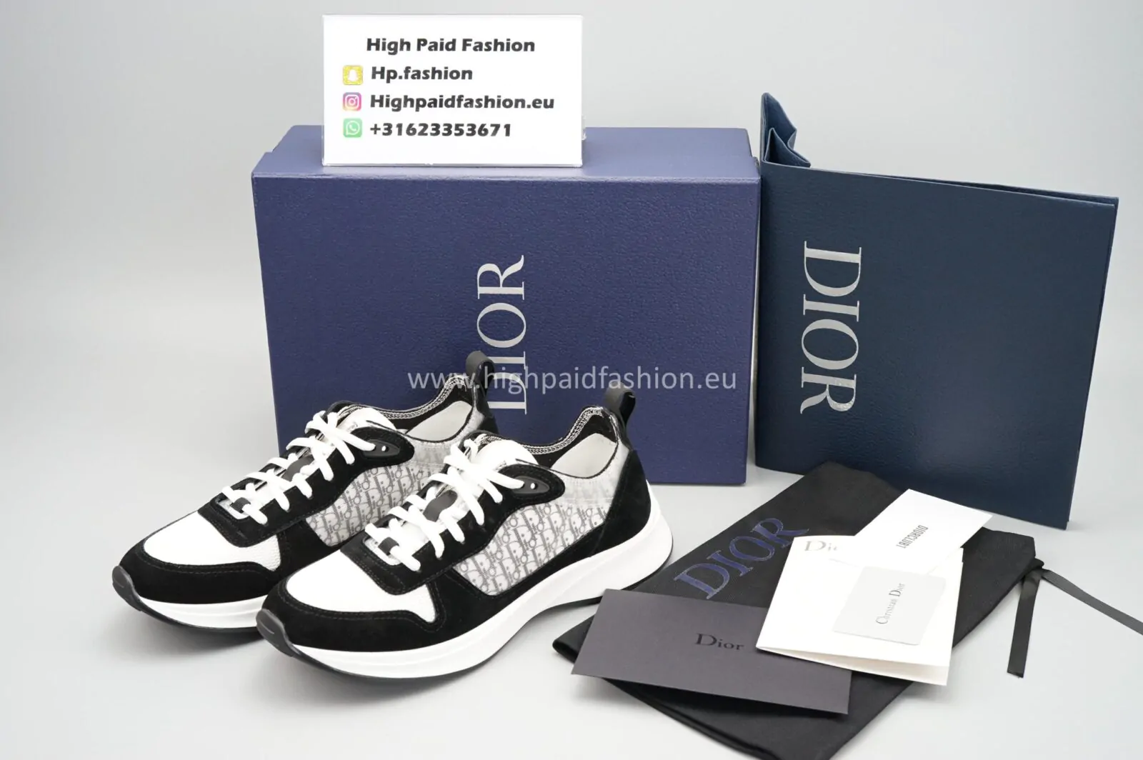 Dior B25 Black/White - Afbeelding 4