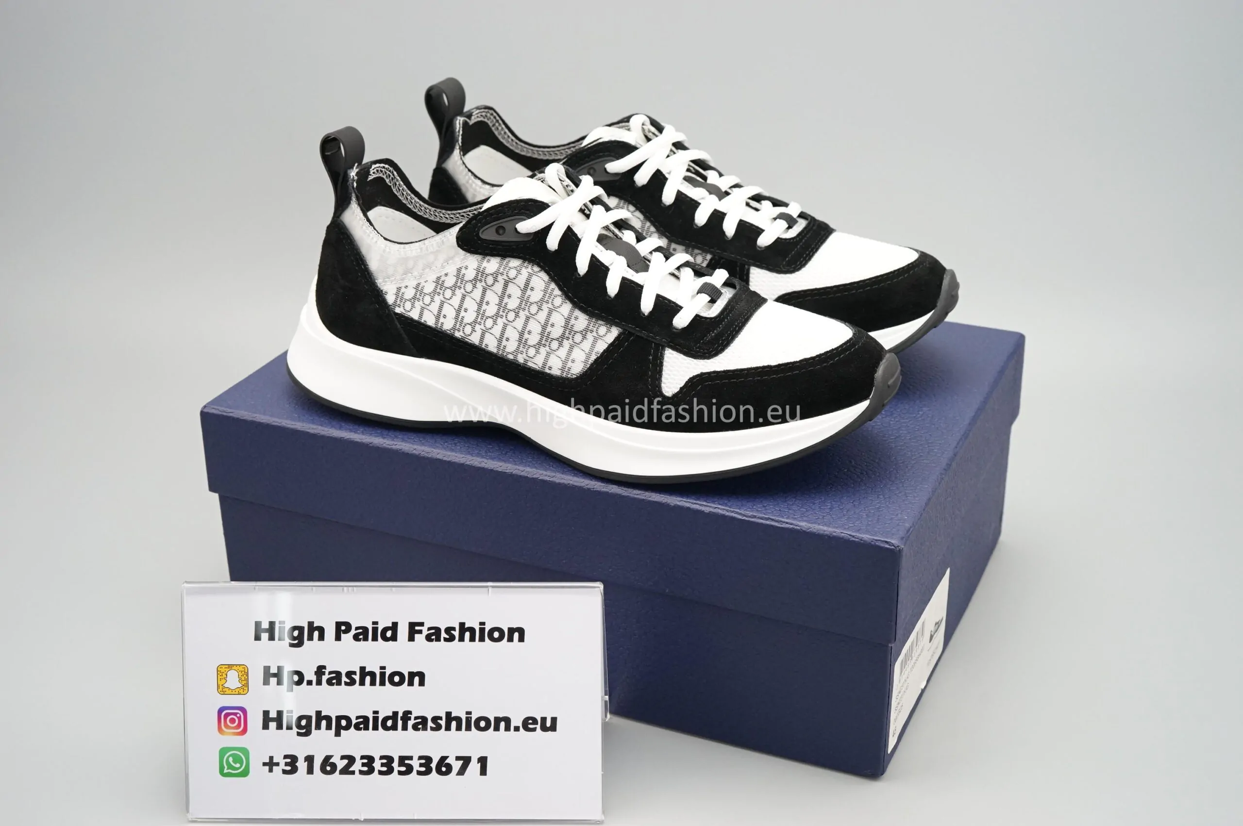 Dior B25 Black/White