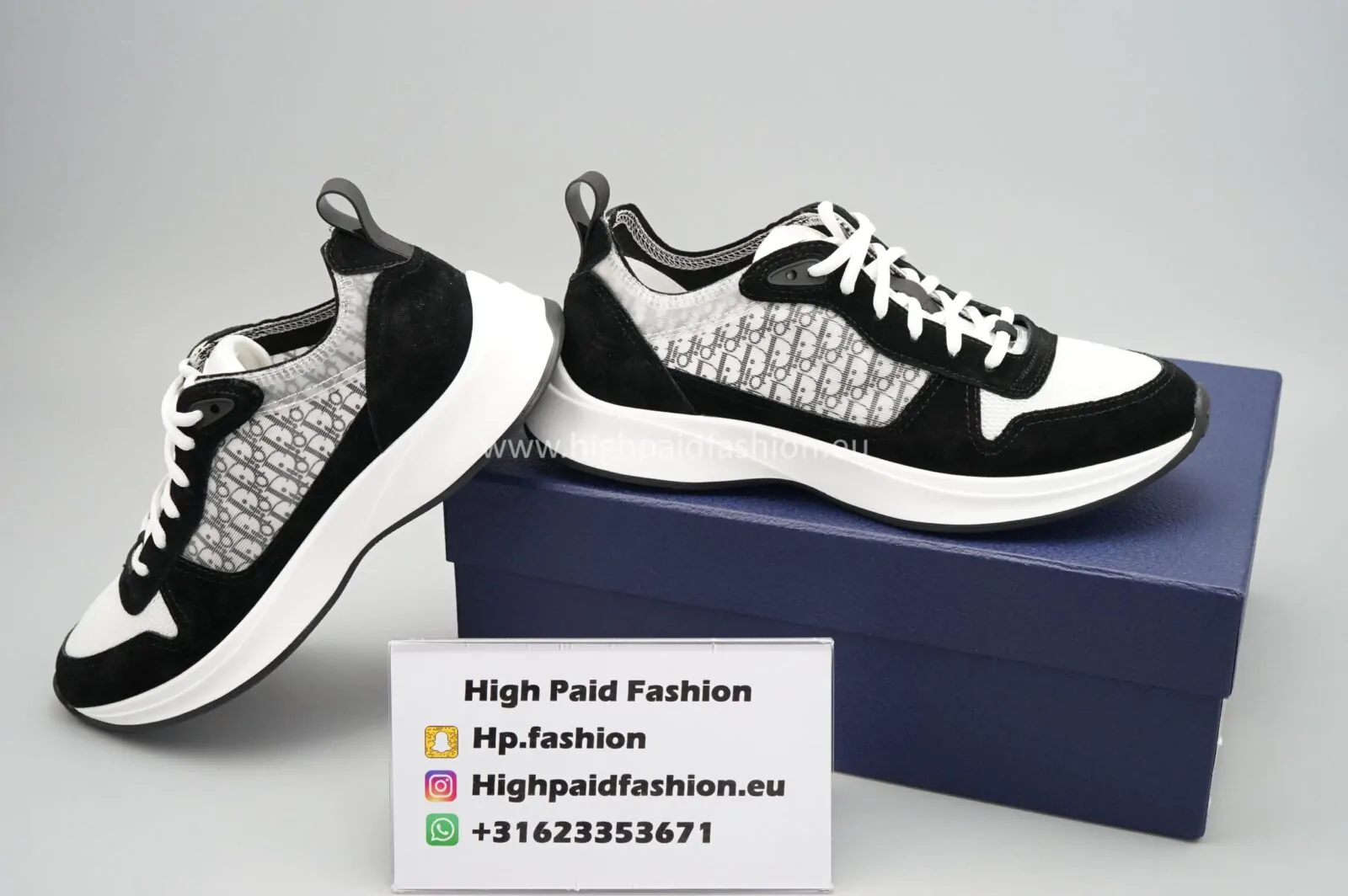 Dior B25 Black/White - Afbeelding 2