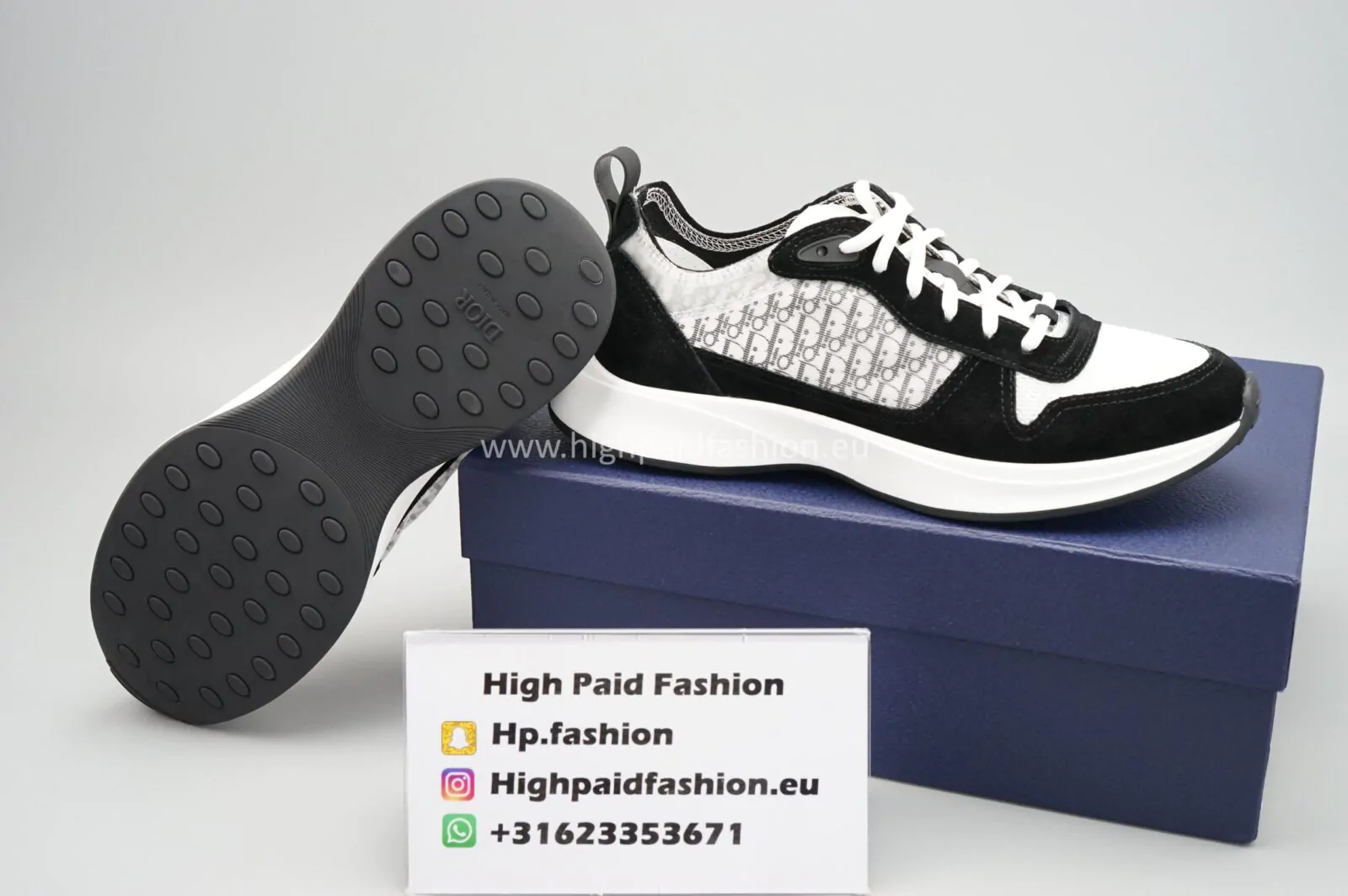 Dior B25 Black/White - Afbeelding 3