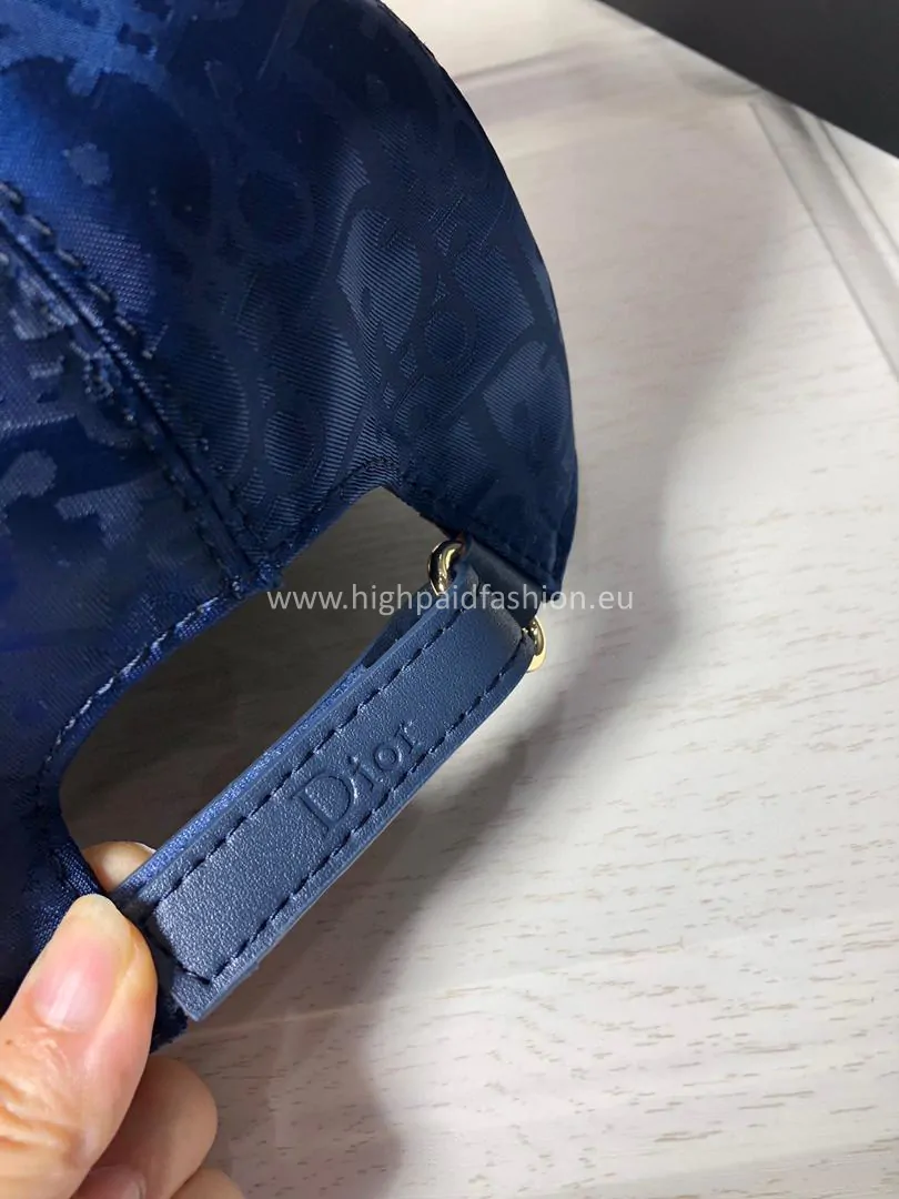Dior Cap Blue - Afbeelding 5
