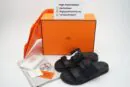Hermes Jackson Sandals Black