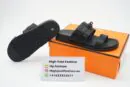 Hermes Jackson Sandals Black