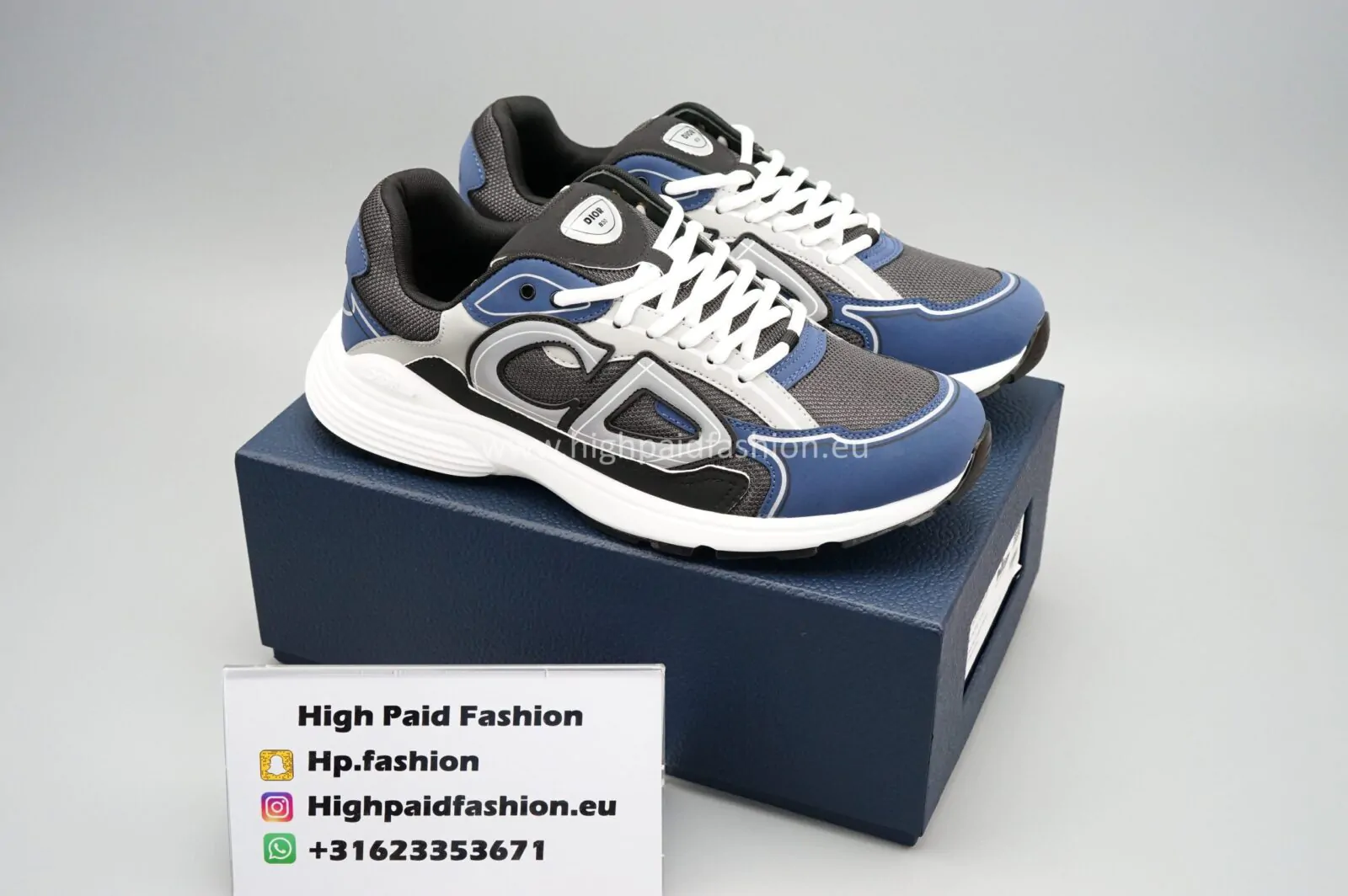 Dior B30 Blue/Grey - Afbeelding 2