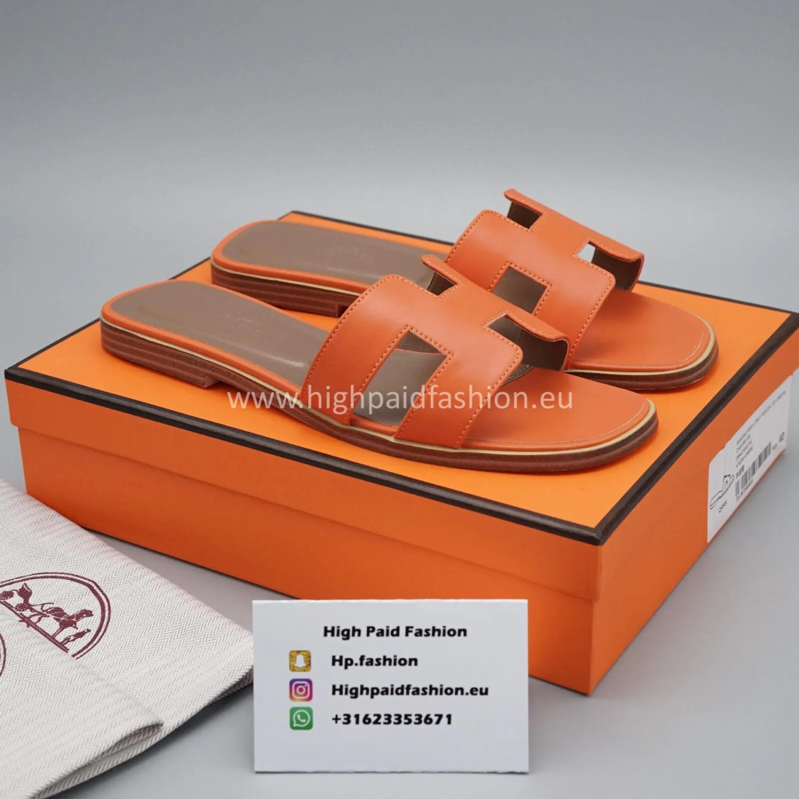 Hermes Dames Orange