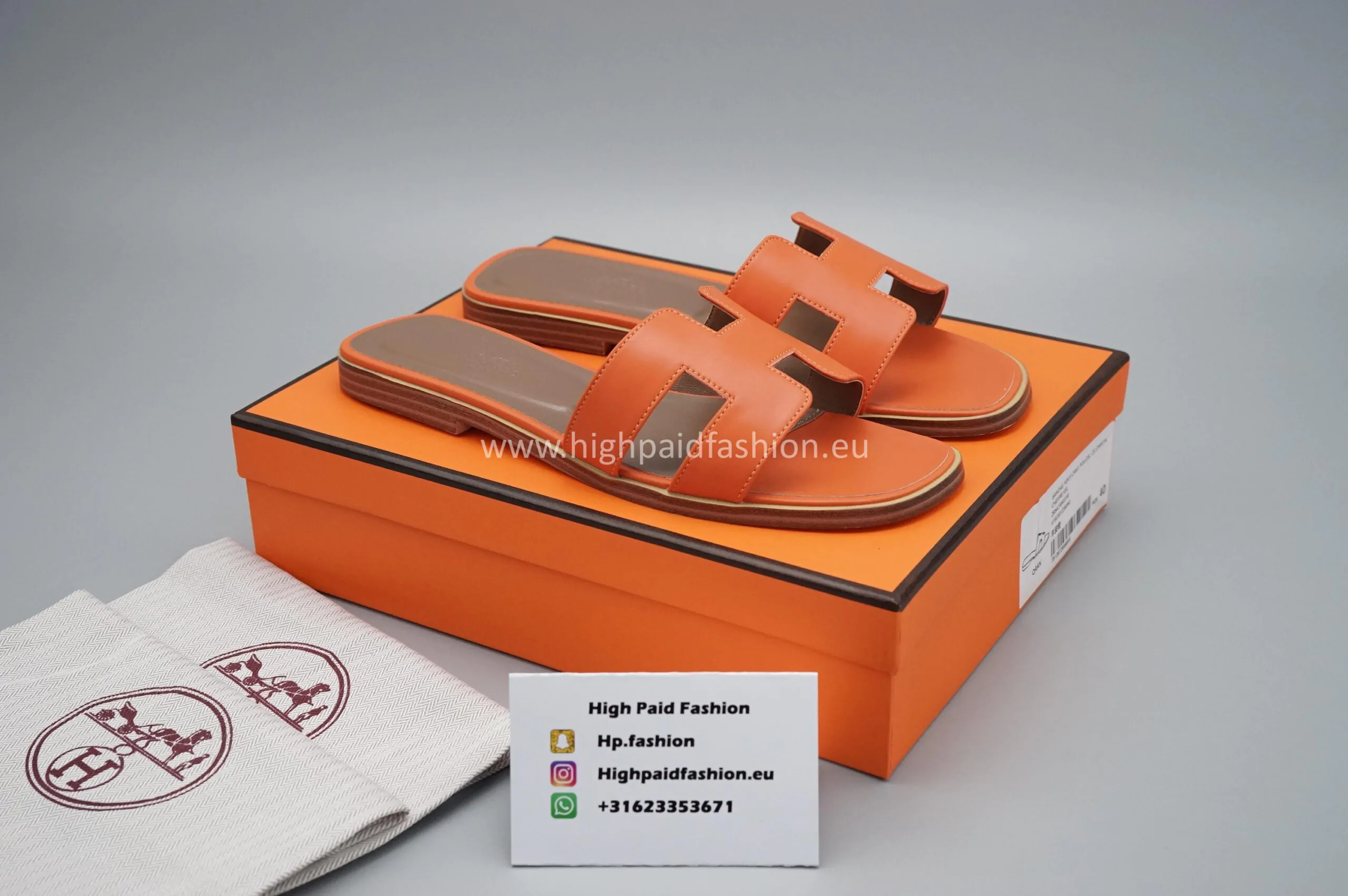 Hermes Dames Orange