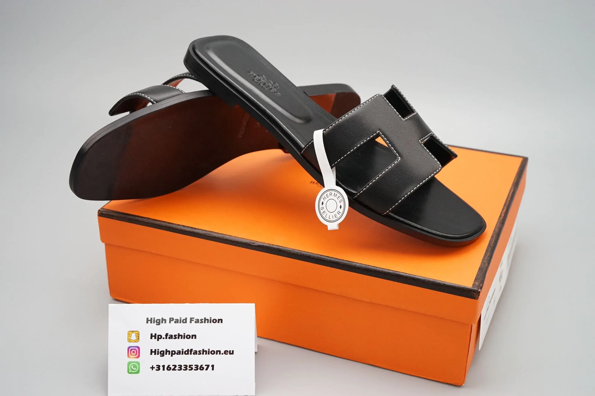 Hermes Dames Black - Afbeelding 4