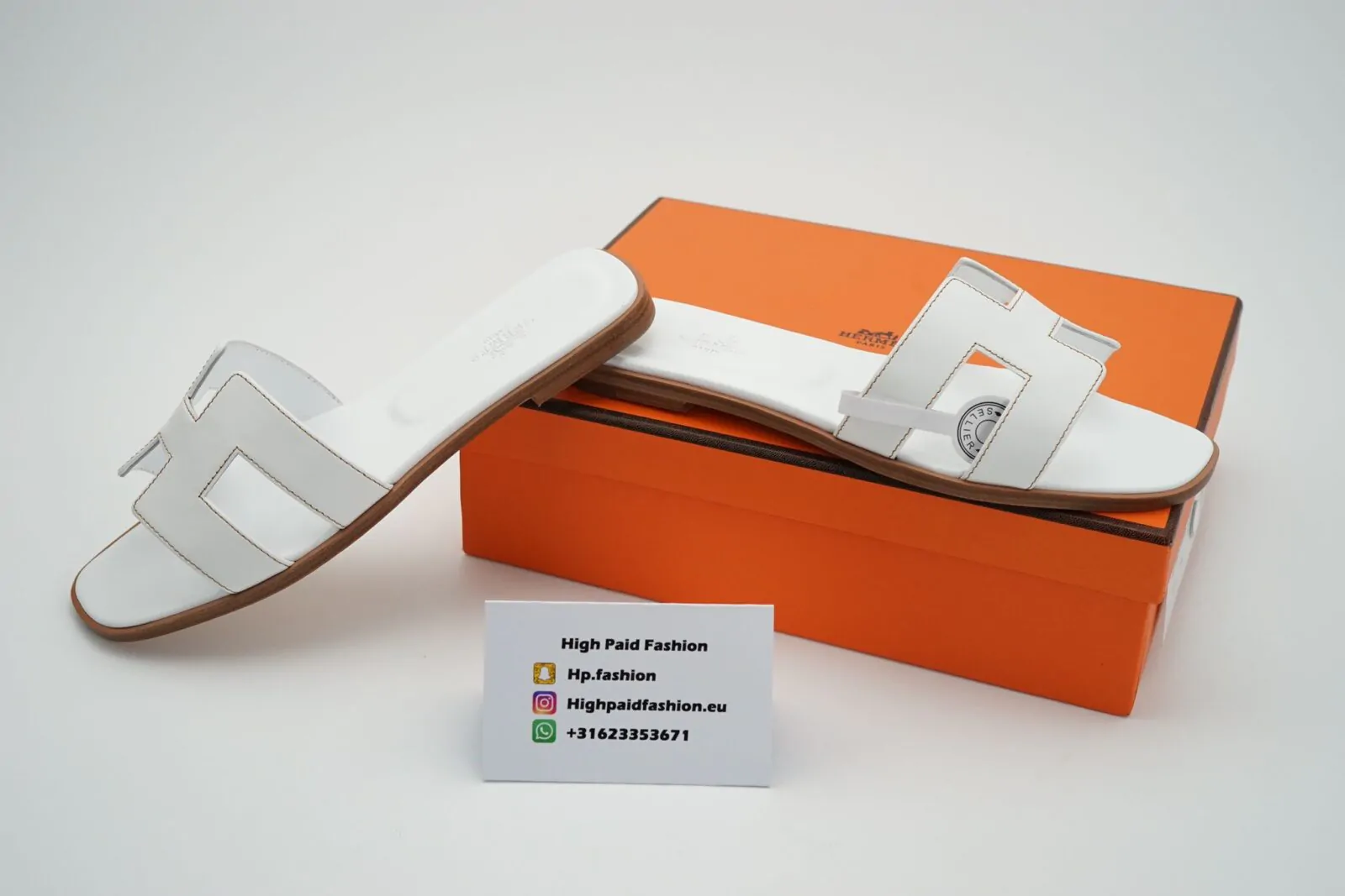 Hermes Dames White - Afbeelding 3