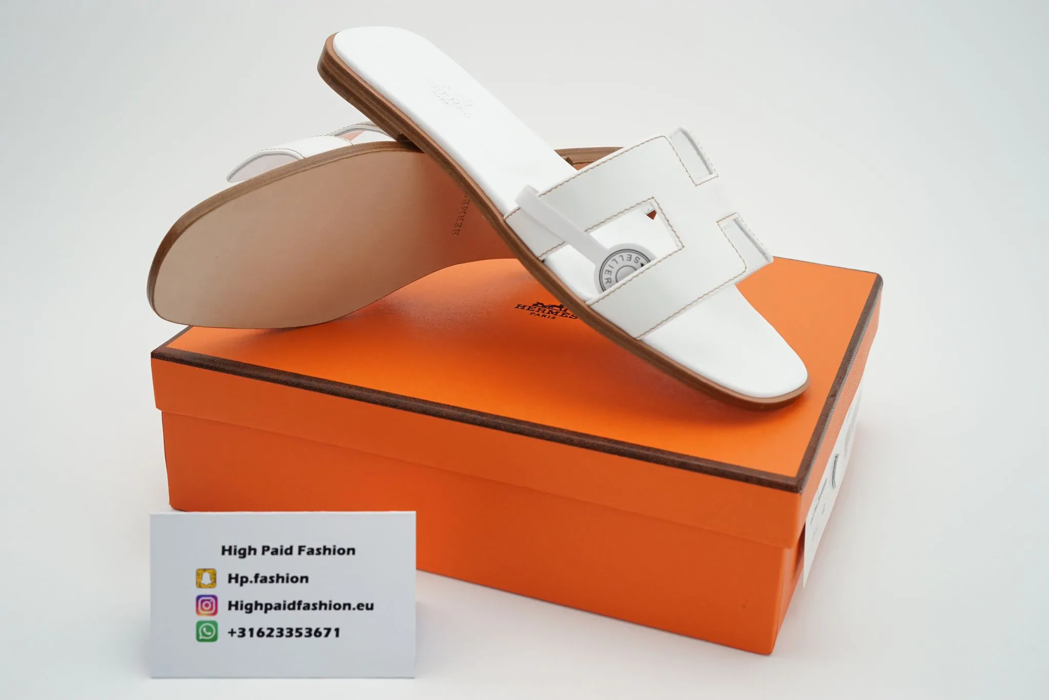 Hermes Dames White - Afbeelding 4