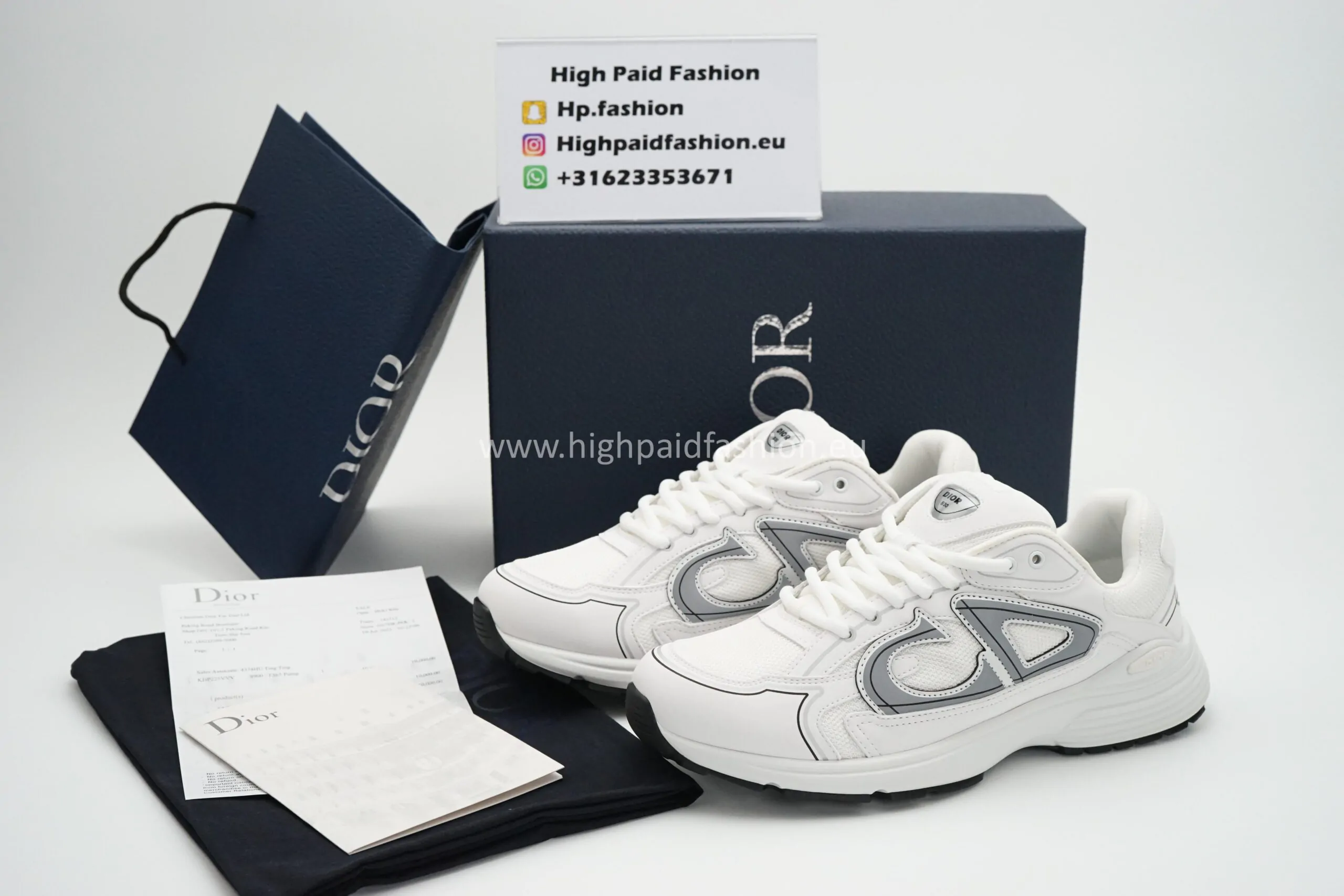 Dior B30 White - Afbeelding 2
