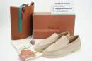 Loro Piana Summer Walk Loafers Beige