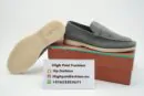 Loro Piana Summer Walk Loafers Grijs