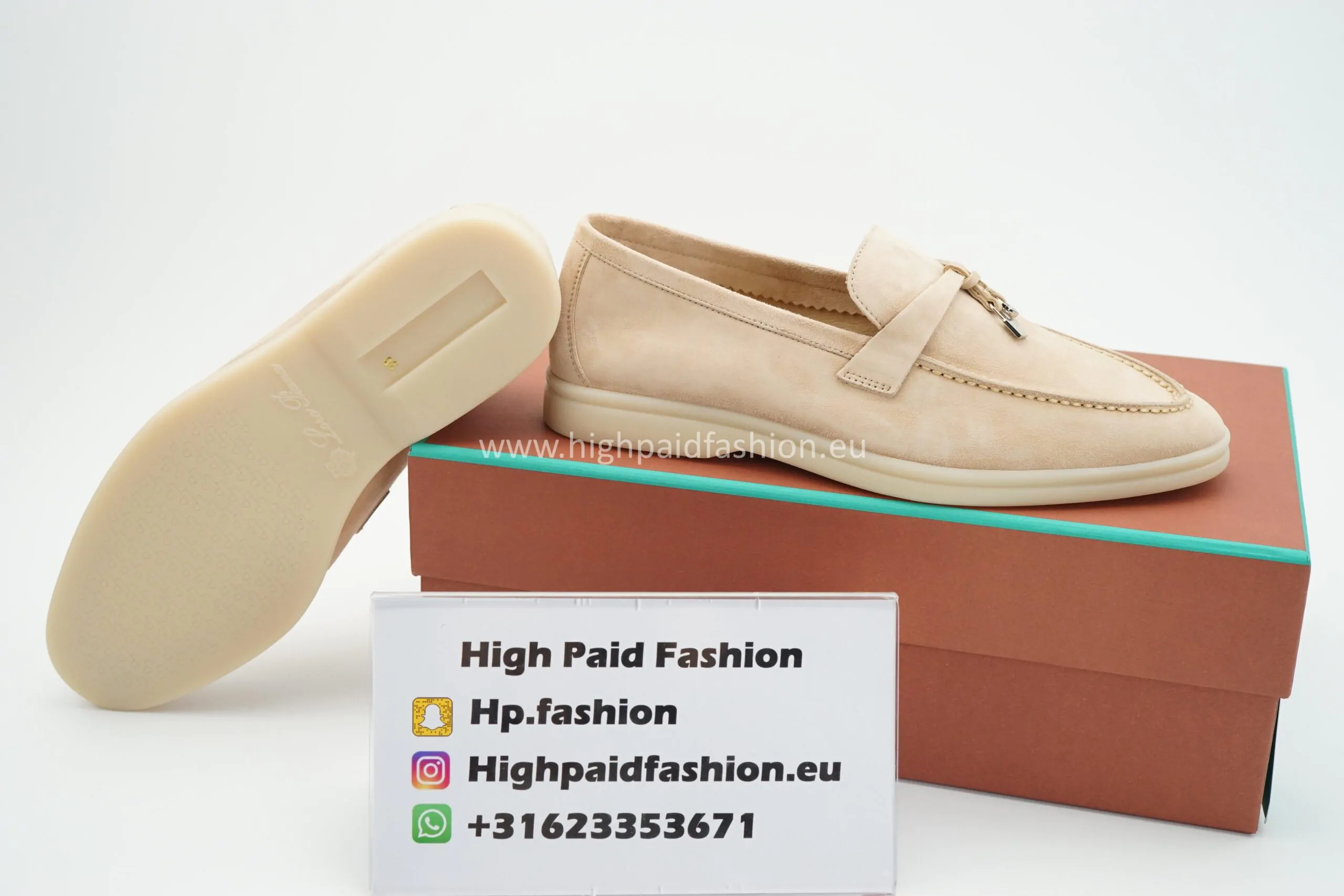 Loro Piana Summer Walk Beige Yellow - Afbeelding 4