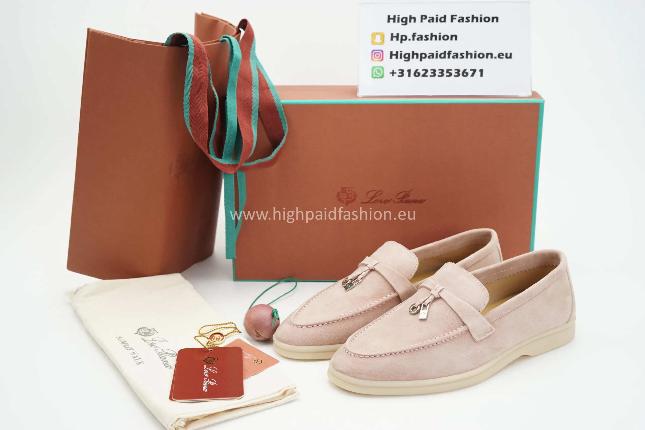Loro Piana Summer Walk Pink - Afbeelding 2