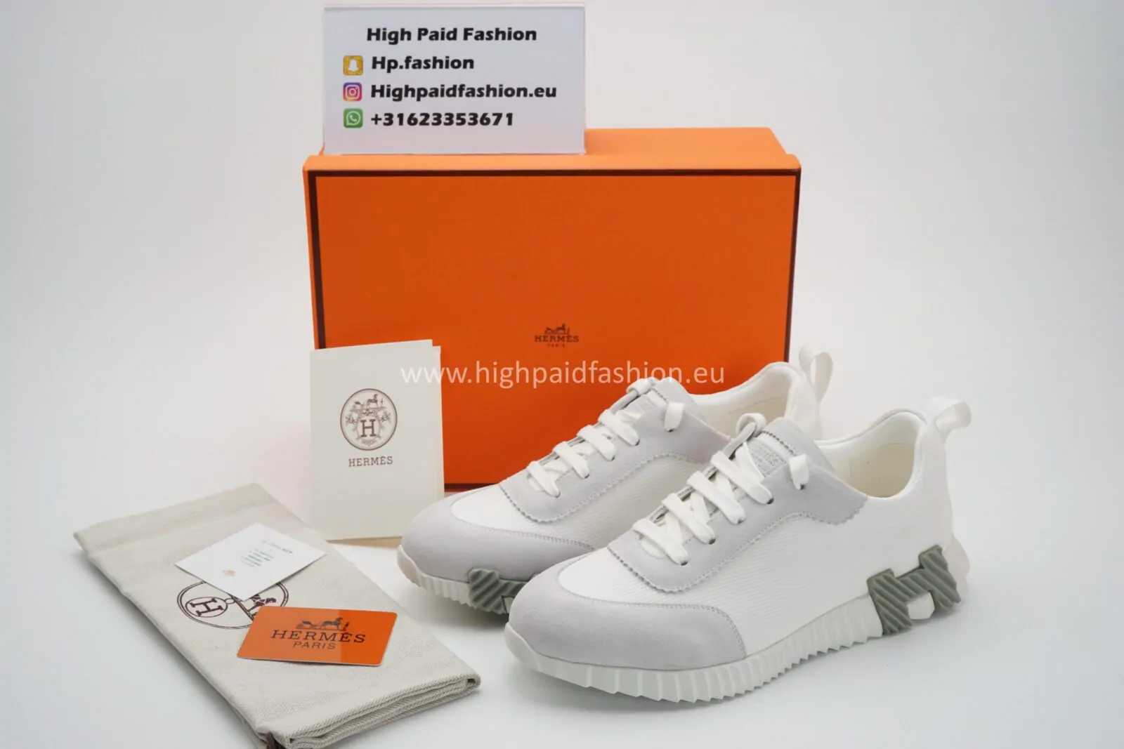 Hermes Bouncing White - Afbeelding 2