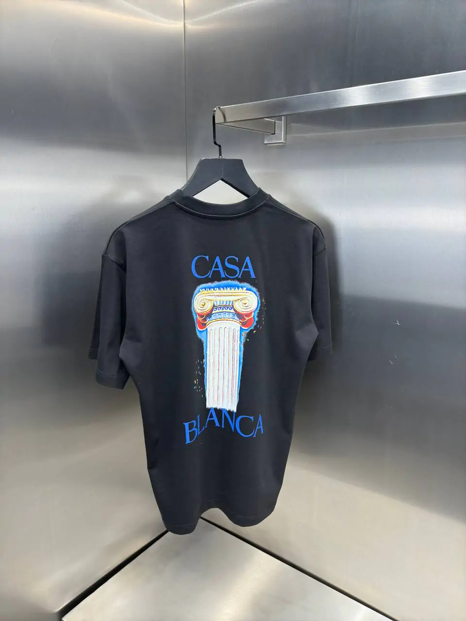 Casa Blanka Shirt Pilaar Zwart - Afbeelding 4