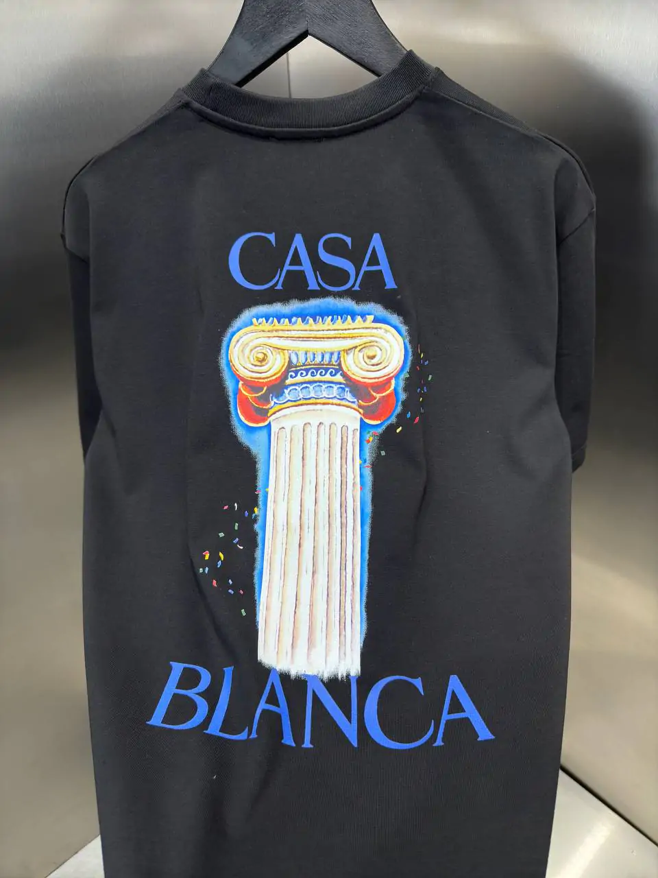Casa Blanka Shirt Pilaar Zwart - Afbeelding 3