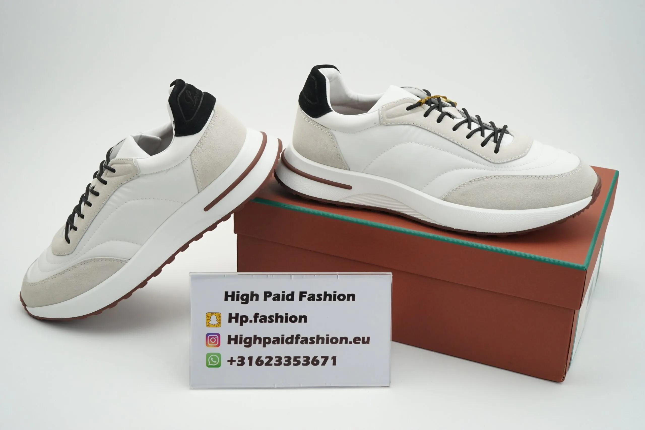 Loro Piana Weekend Walk White - Afbeelding 3