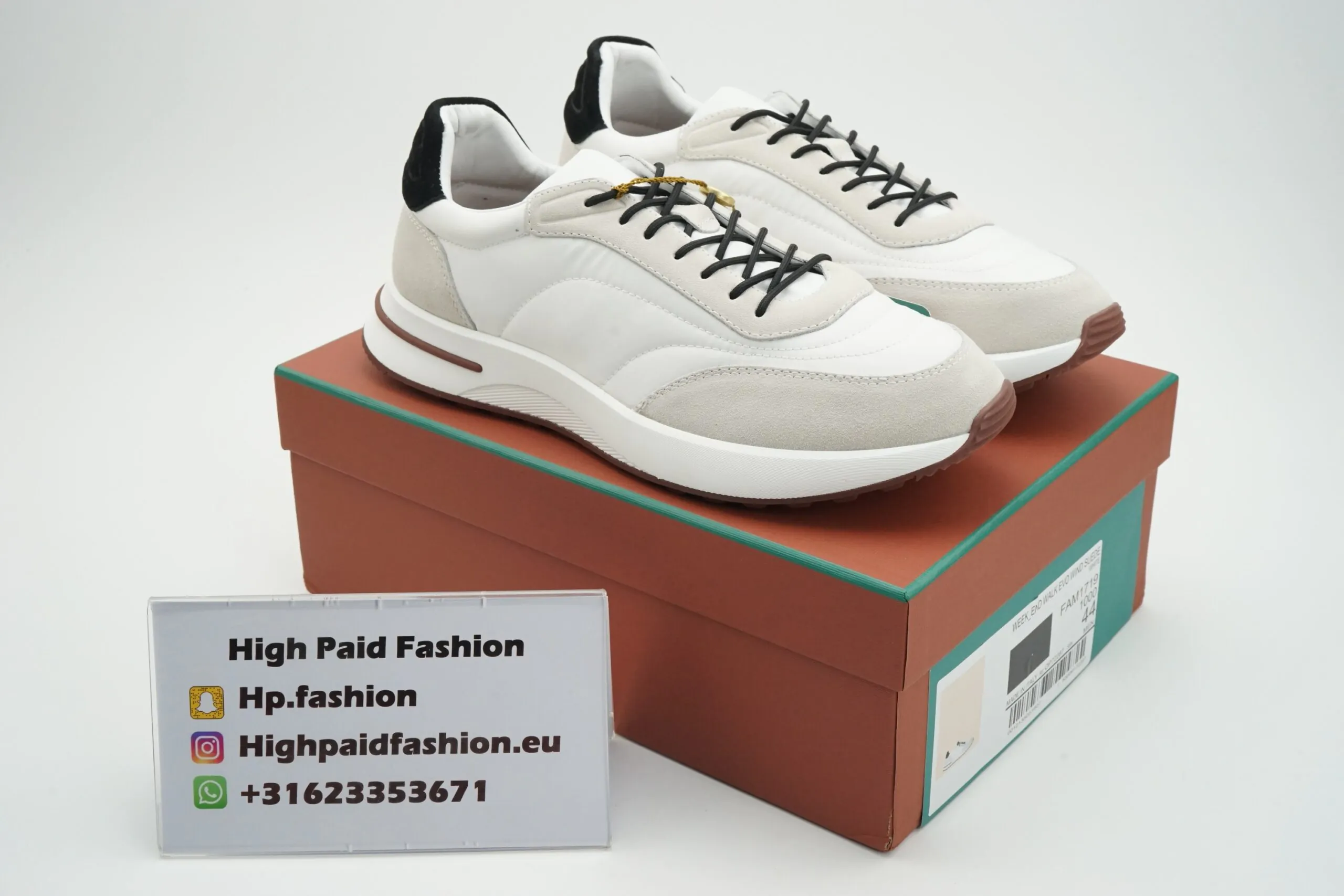 Loro Piana Weekend Walk White