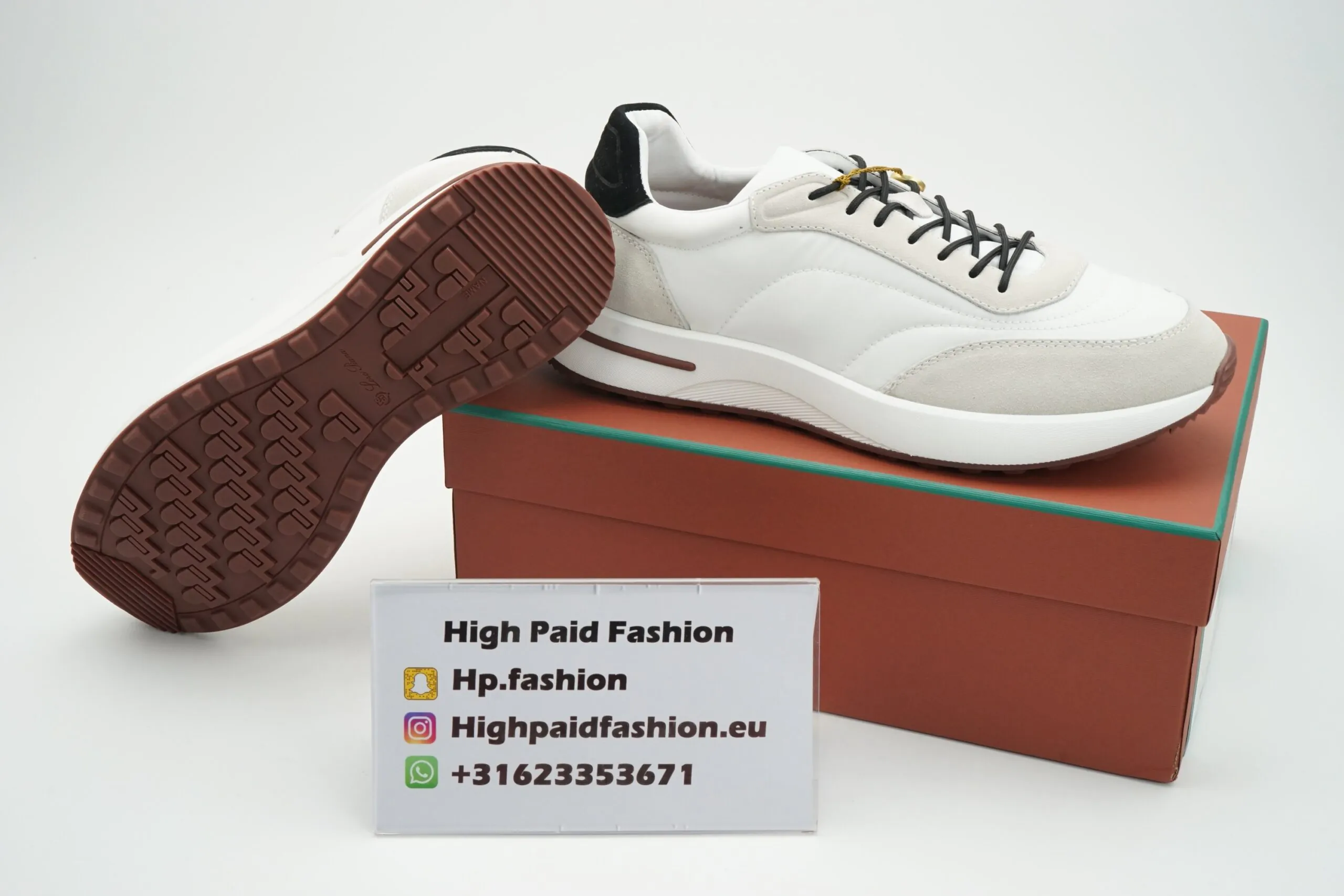 Loro Piana Weekend Walk White - Afbeelding 4