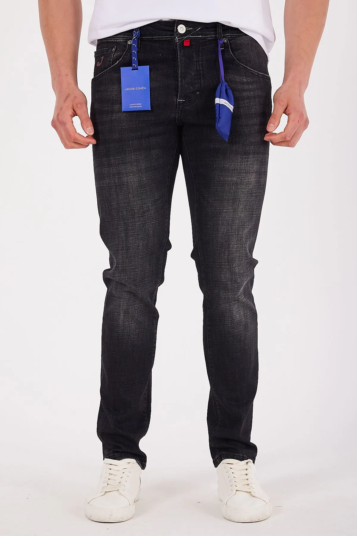 Jacob Cohen Jeans Donker Grijs Zwart - Afbeelding 2