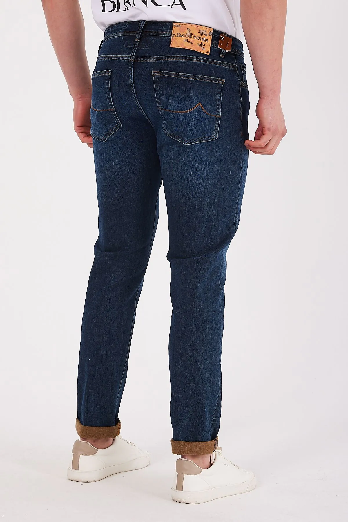 Jacob Cohen Jeans Donker Blauw - Afbeelding 4