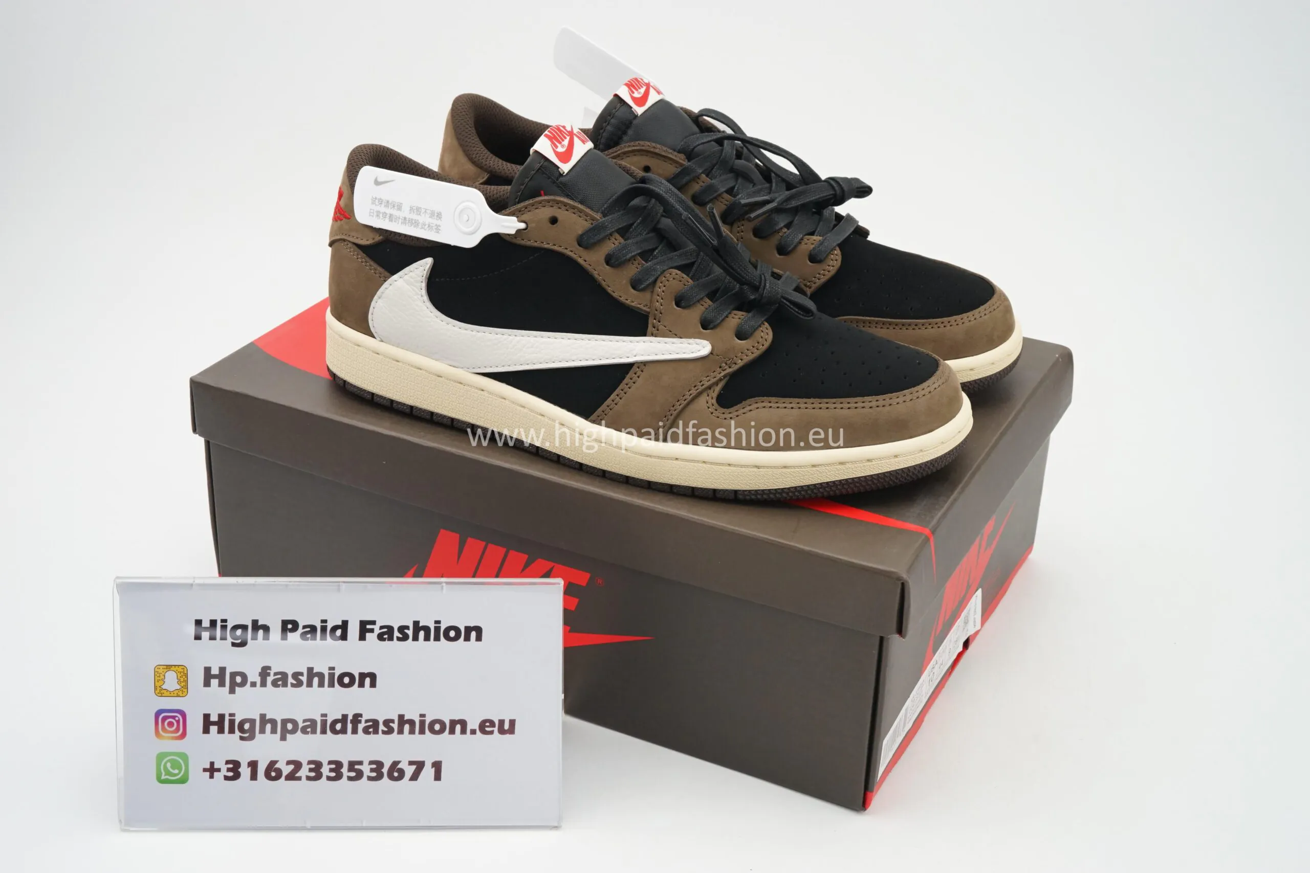 Nike Travis Scott x Air Jordan 1 Mocha