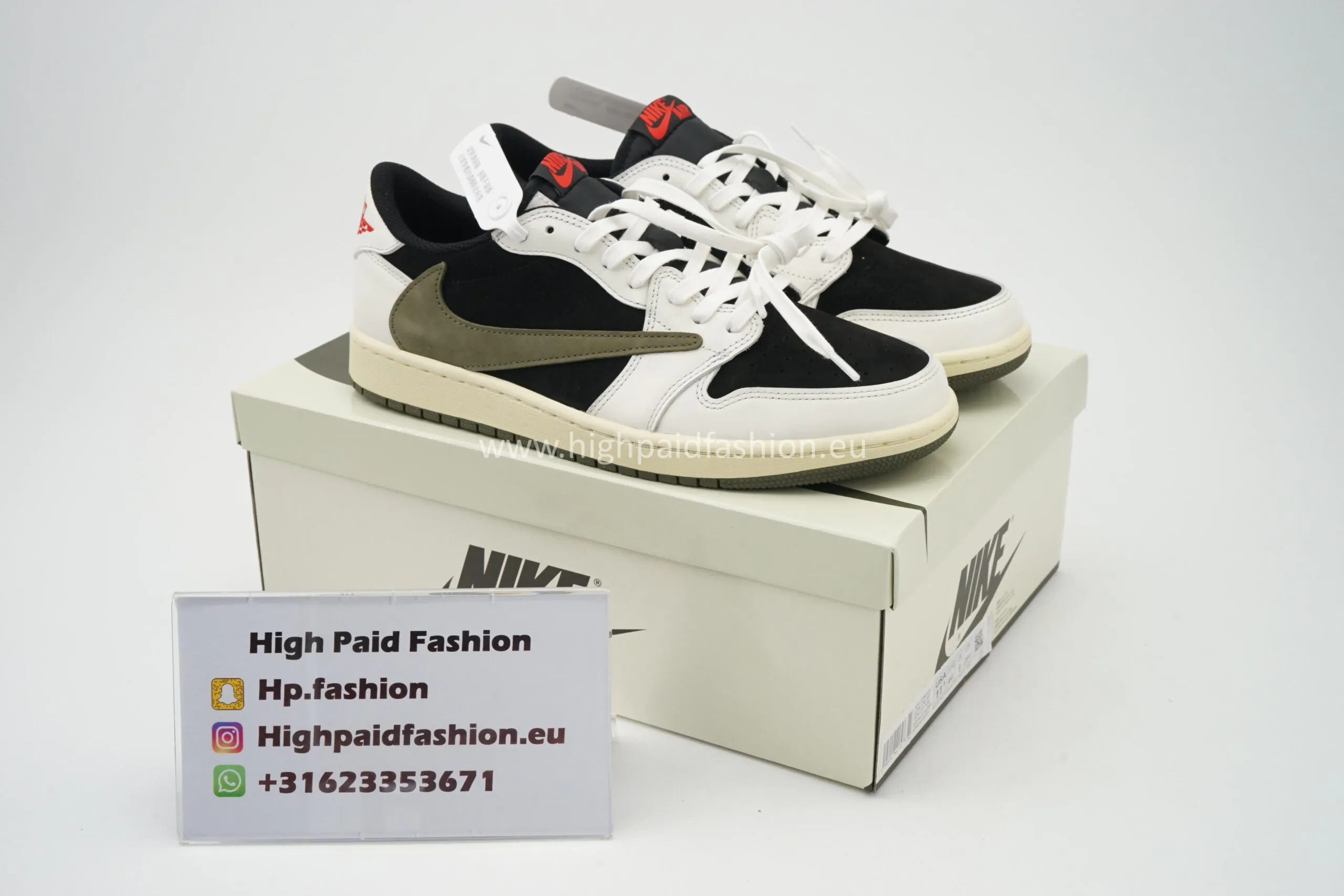 Nike Travis Scott x Air Jordan 1 Low Olive