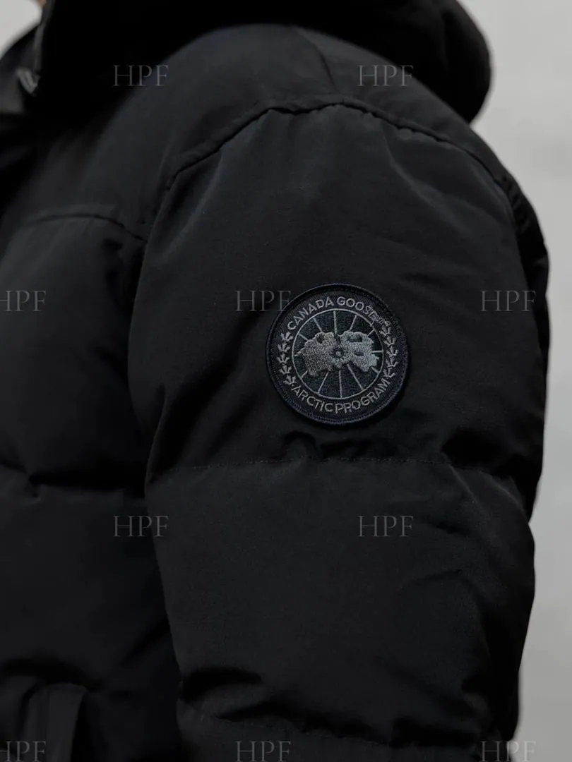 Canada Goose MacMillan Black With Black Logo - Afbeelding 6